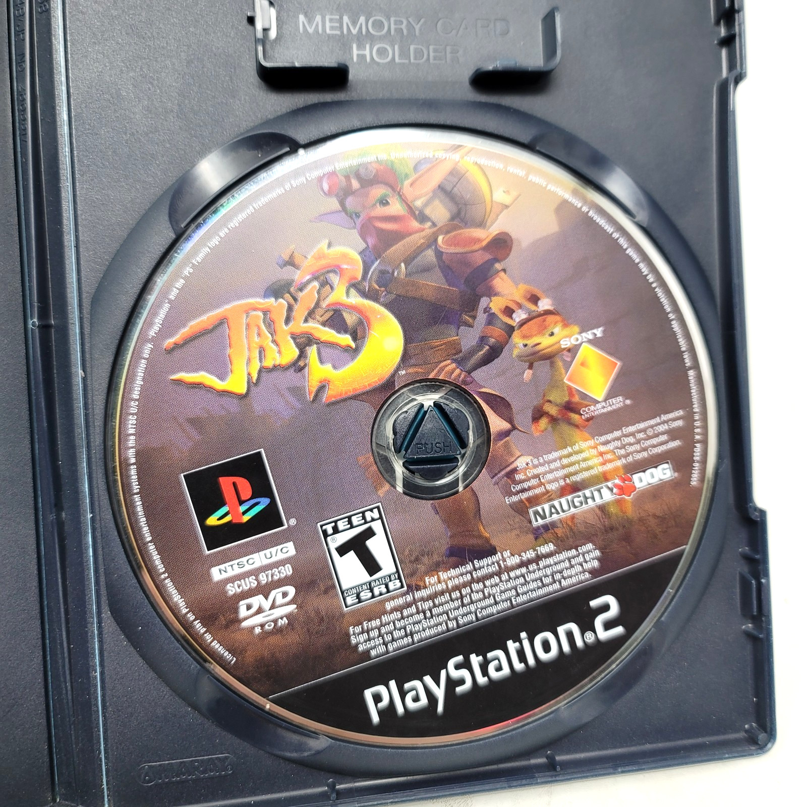 Jak and Daxter, Jak II, Jak 3 PS2 (Sony PlayStation 2, 2003) Tested Working