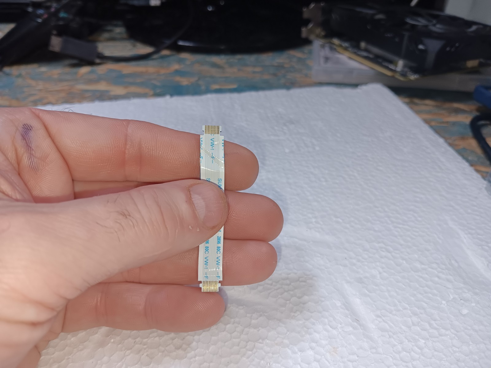Nintendo ^^Wii U^^ WUP-010(USA) FRONT PANEL TO MOTHERBOARD RIBBON CABLE ONLY-SEE