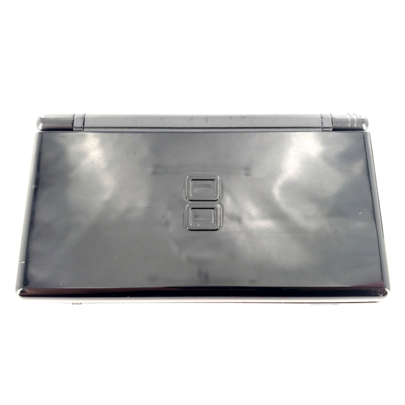 Nintendo DS Lite Handheld System Bundle Onyx Black w/ 5 Games & Charger Tested