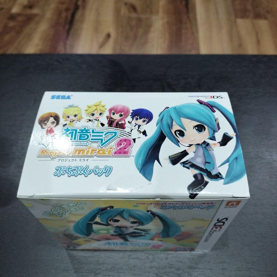 Nintendo 3DS Hatsune Miku Project mirai 2 Puchi Puku Pack Limited Box Japan