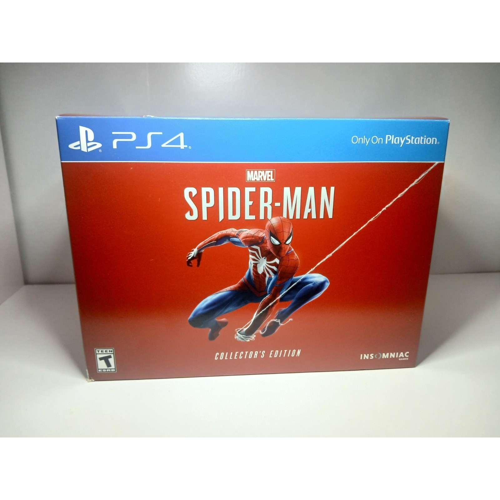 SONY PS4 SPIDERMAN COLLECTORS EDITION INSOMNIAC * GAME * ART BOOK * STATUE * ✅