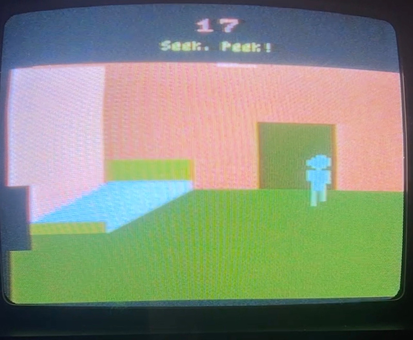 1982 Sneak’n Peek Atari 2600 Video Game Cartridge by Vidtec + U.S. Games TESTED