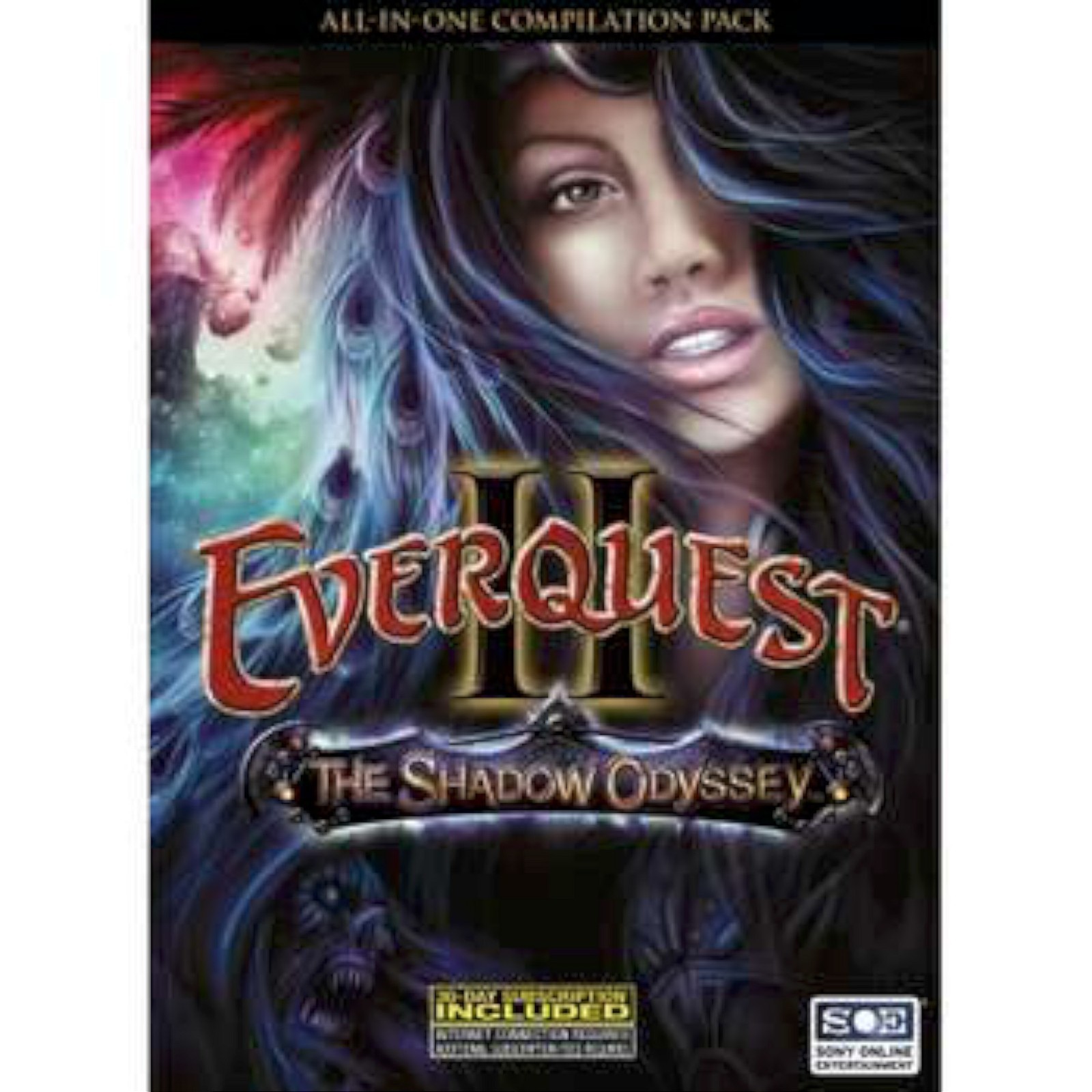 Everquest II 2 The Shadow Odyssey PC MMORPG Game computer DVD-rom Windows