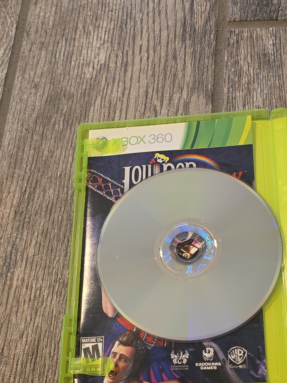 Lollipop Chainsaw (Xbox 360). Tested & Working COMPLETE FREE SHIPPING