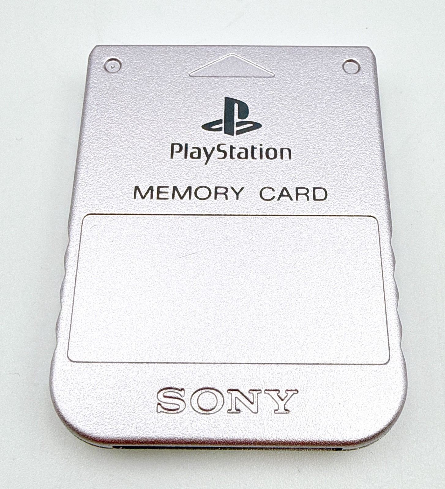Sony PS1 Memory Card SCPH-1020 Silver 10 Million Limited Model Rare – Mint S+
