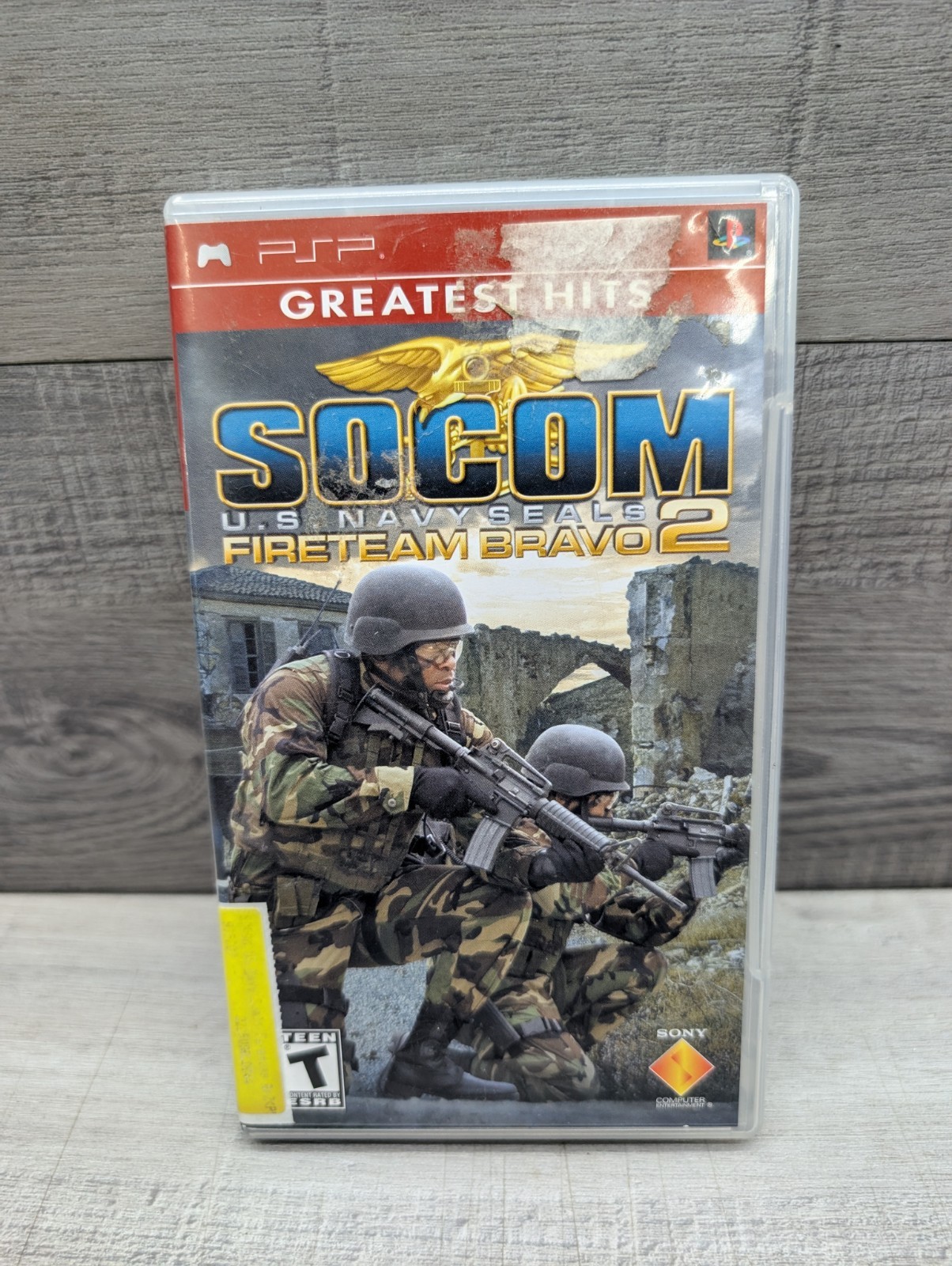 SOCOM: U.S. Navy SEALs — Fireteam Bravo 2 (Sony PSP, 2006) Tested