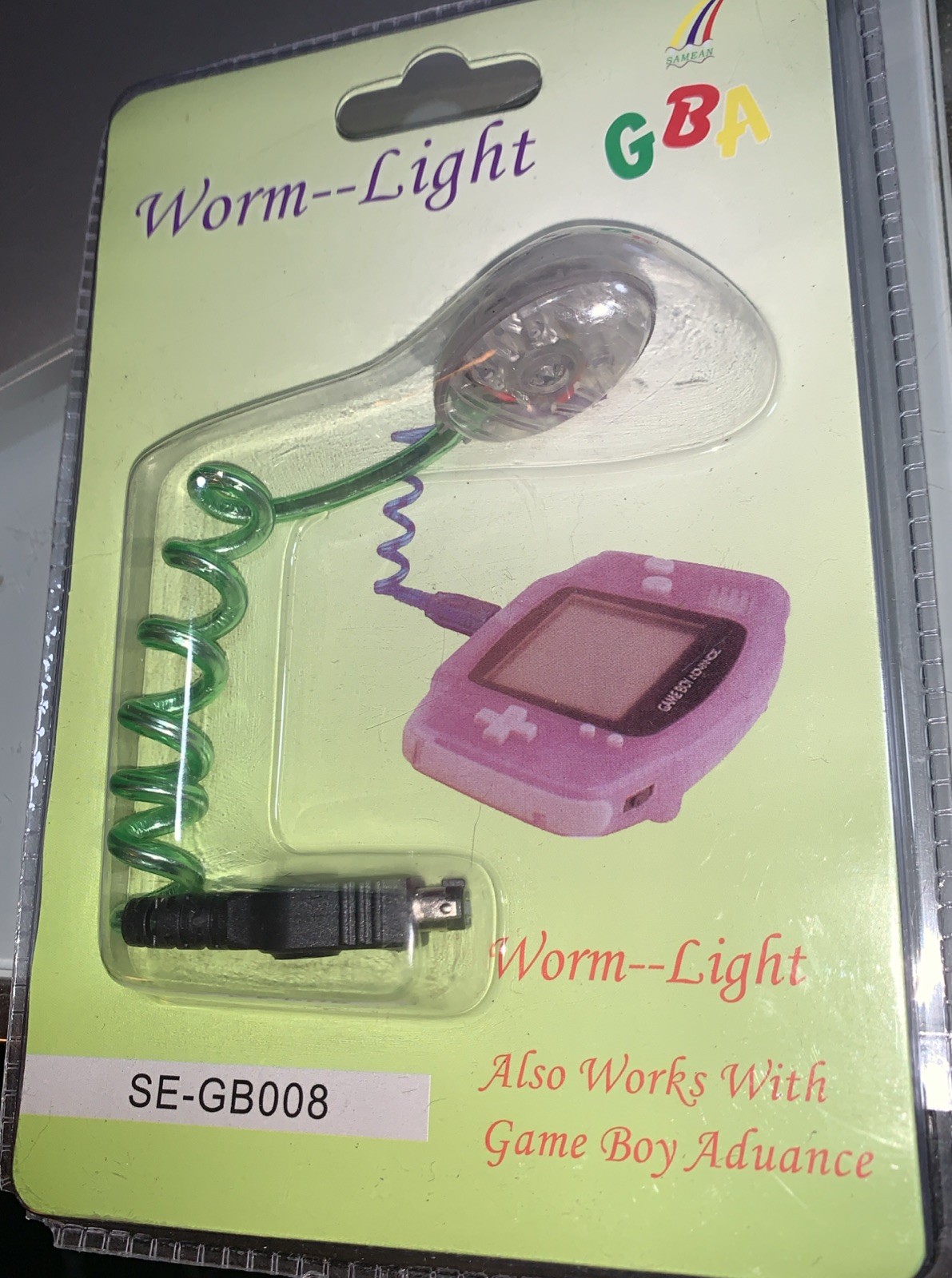 Flexible LED Worm Light for Gameboy Advance & GBC Consoles