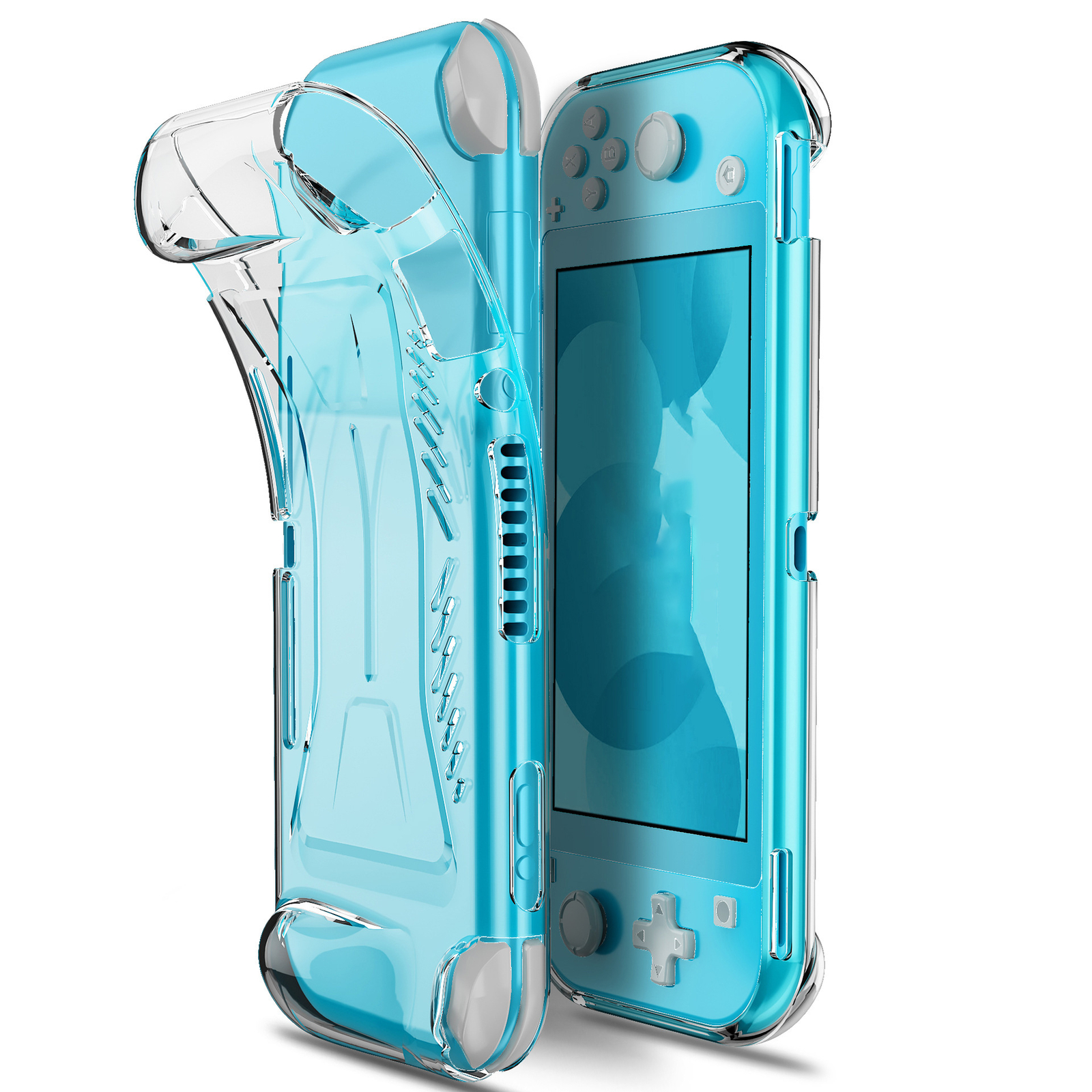 For Nintendo Switch Lite Case – Clear Soft TPU Silicone Transparent Back Cover