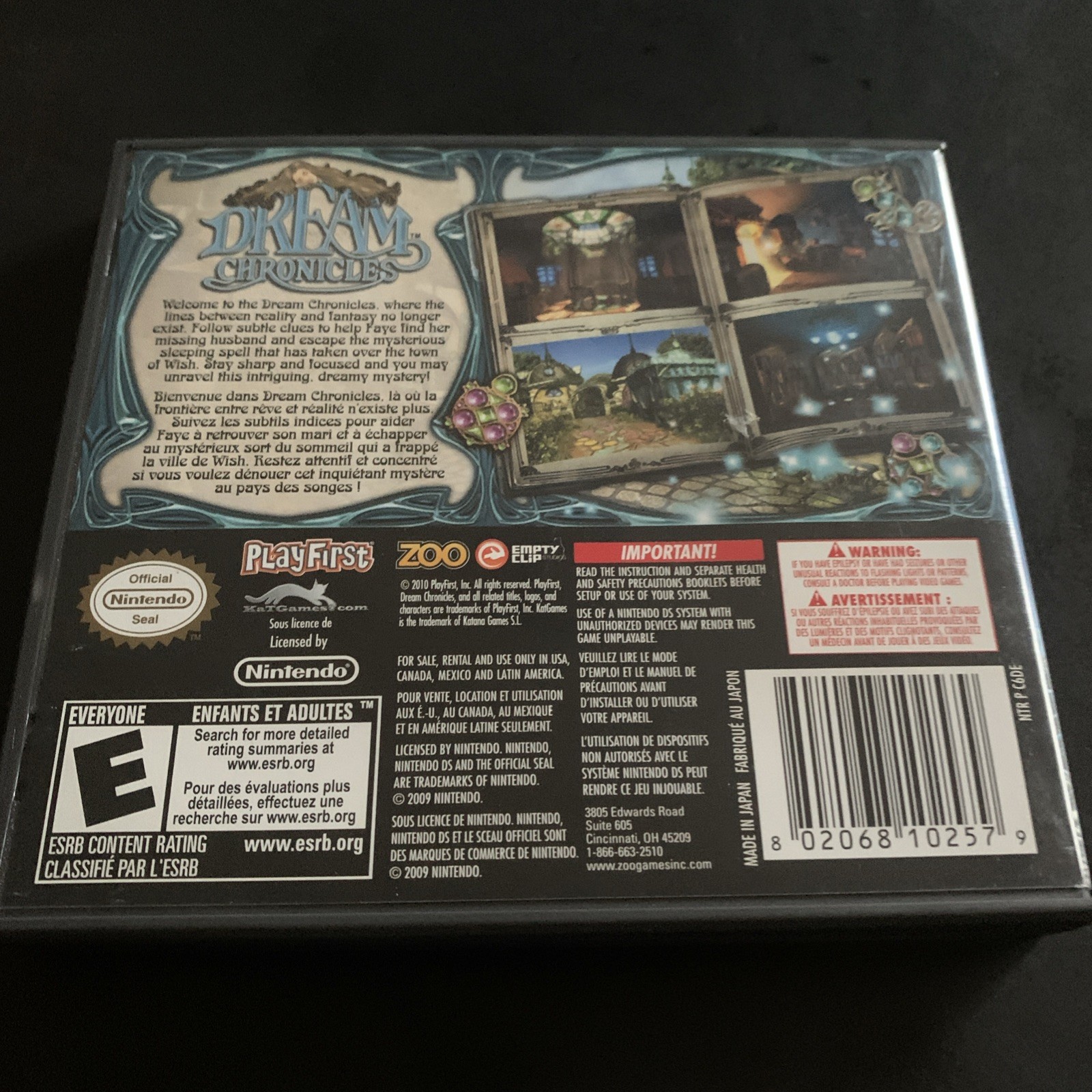 Dream Chronicles – Complete Nintendo DS Game