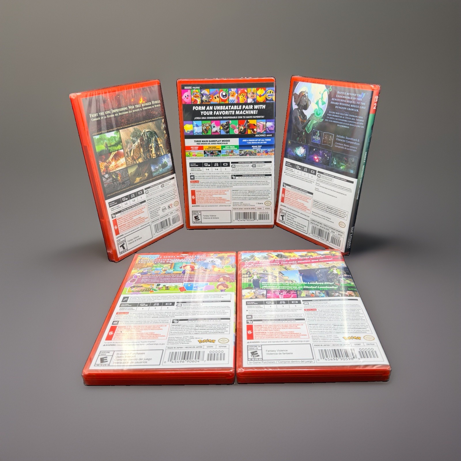 Pokémon Pokopia Za Hades Kirby AirRiders Hyrule Nintendo Switch 2 | Game Lot New