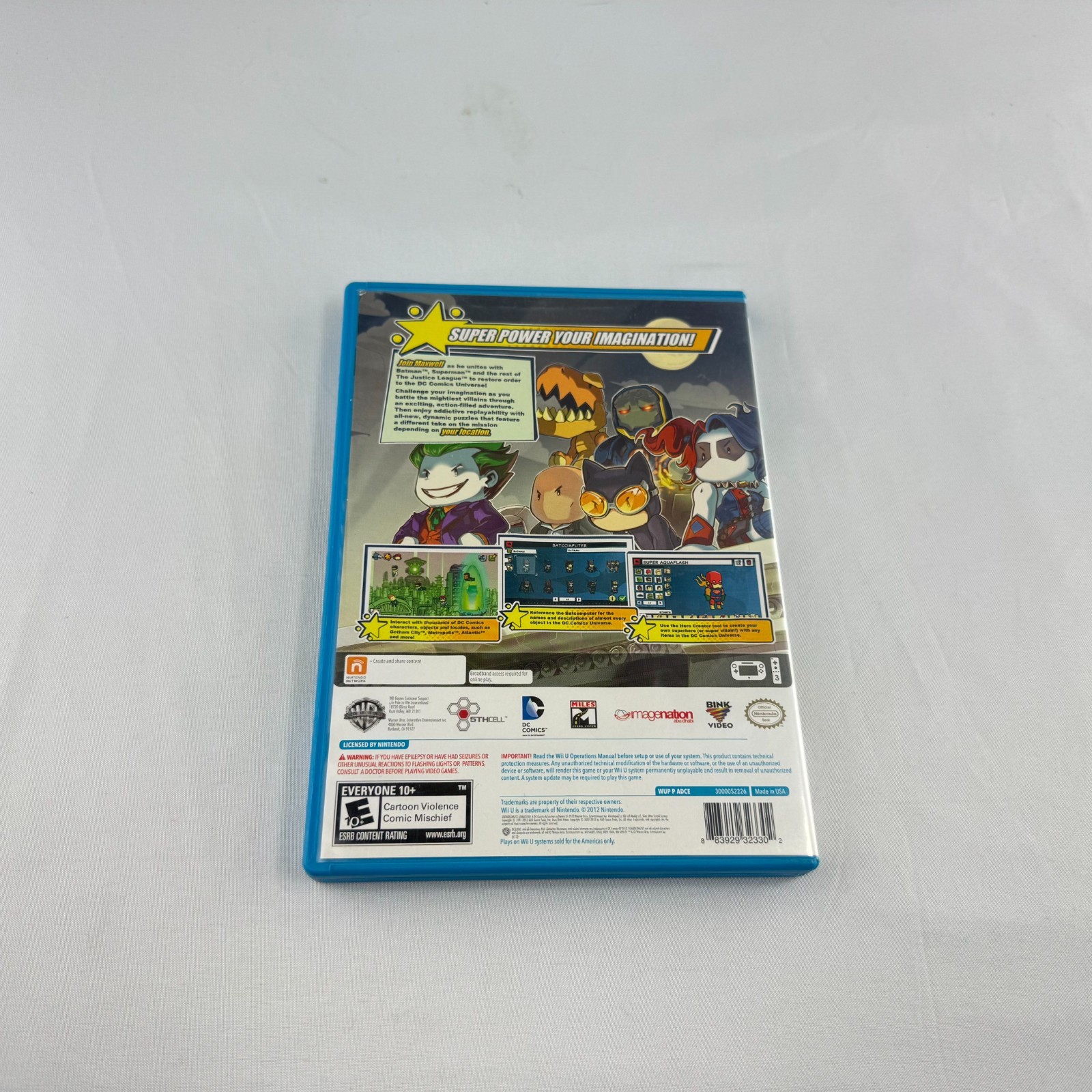 Scribblenauts Unmasked: A DC Comics Adventure (Nintendo Wii U)