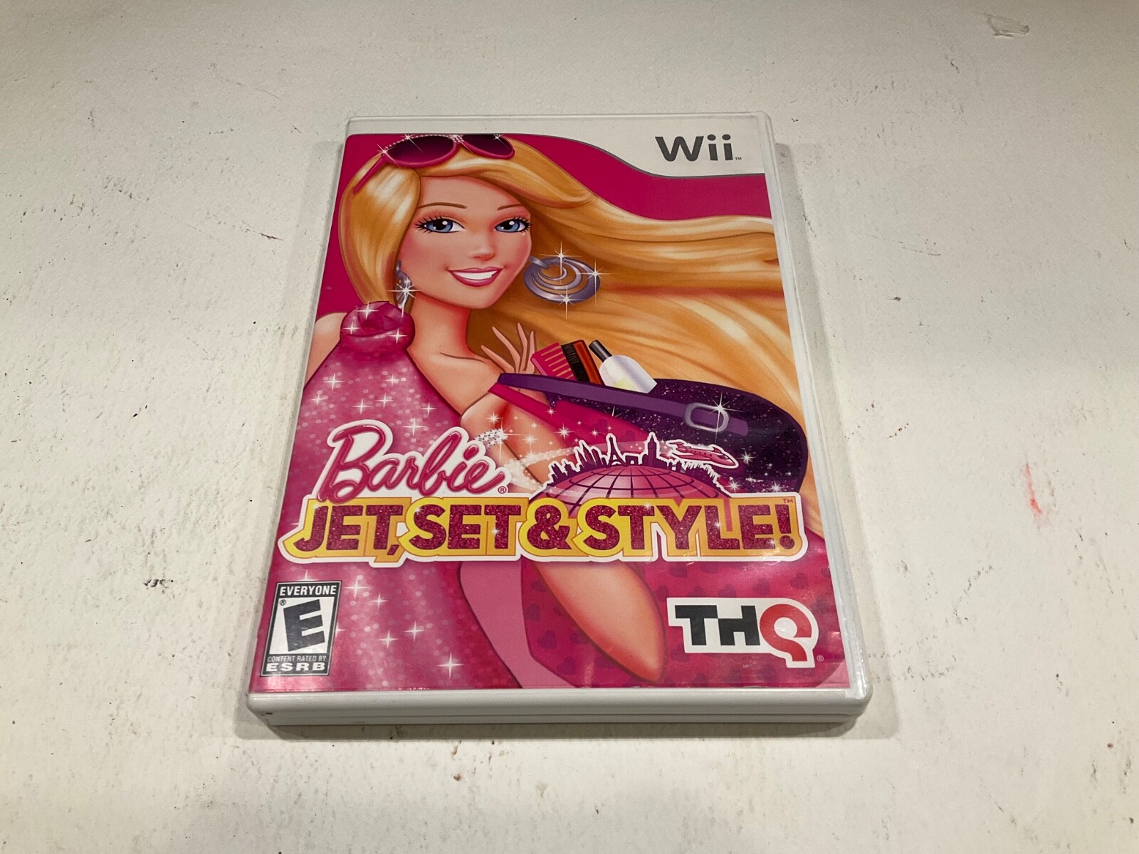 Barbie: Jet, Set & Style (Nintendo Wii, 2011) DISC AND CASE