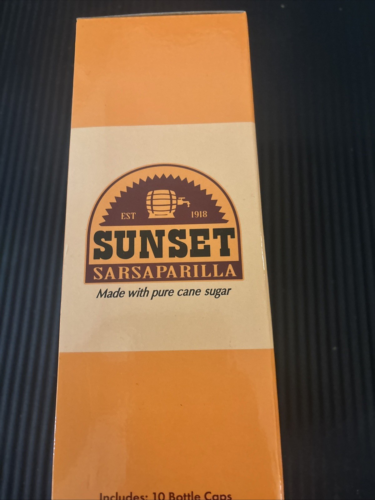 Fallout New Vegas Sunset Sarsaparilla Glass Bottle & 10 Caps Official NISB