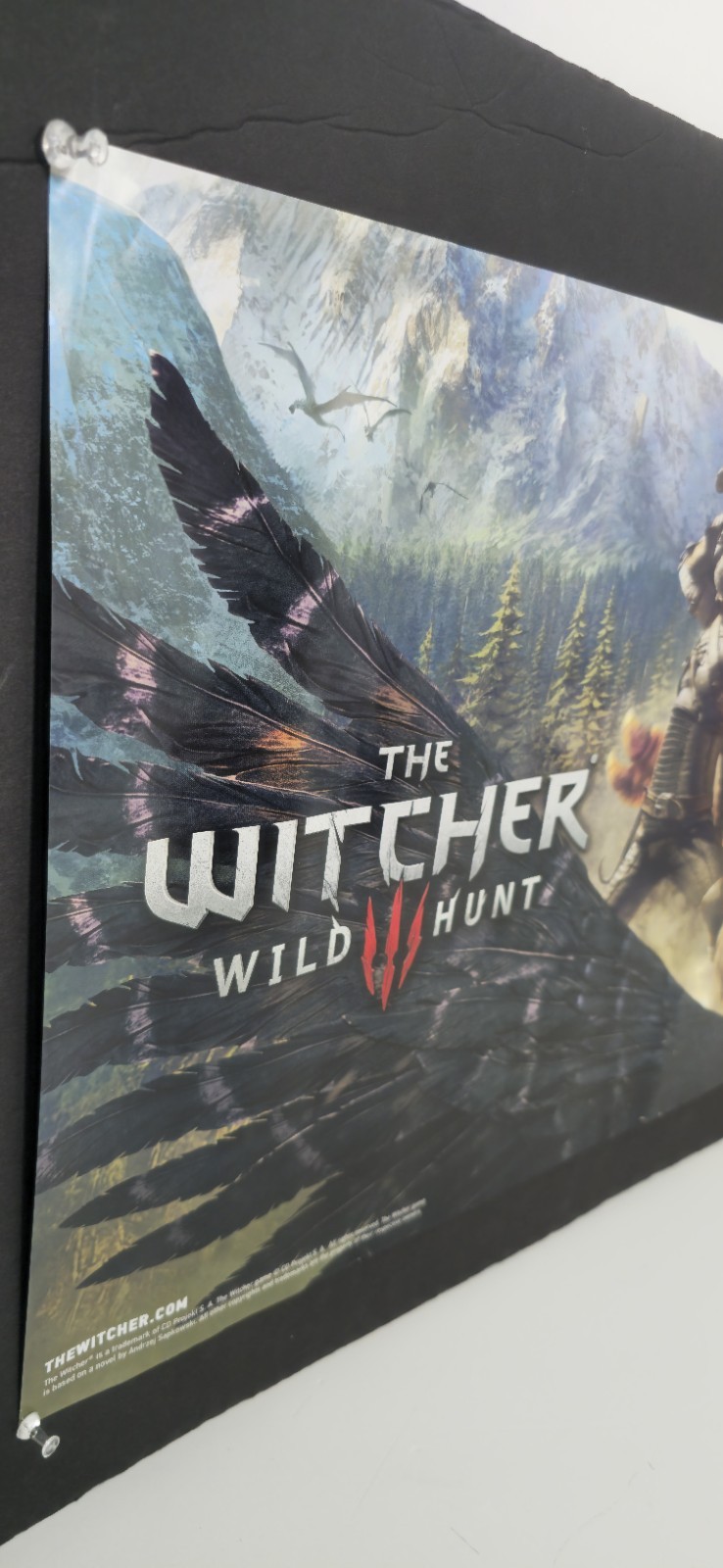 Witcher 3 Wild Hunt Promotional Poster 22″ x 15″