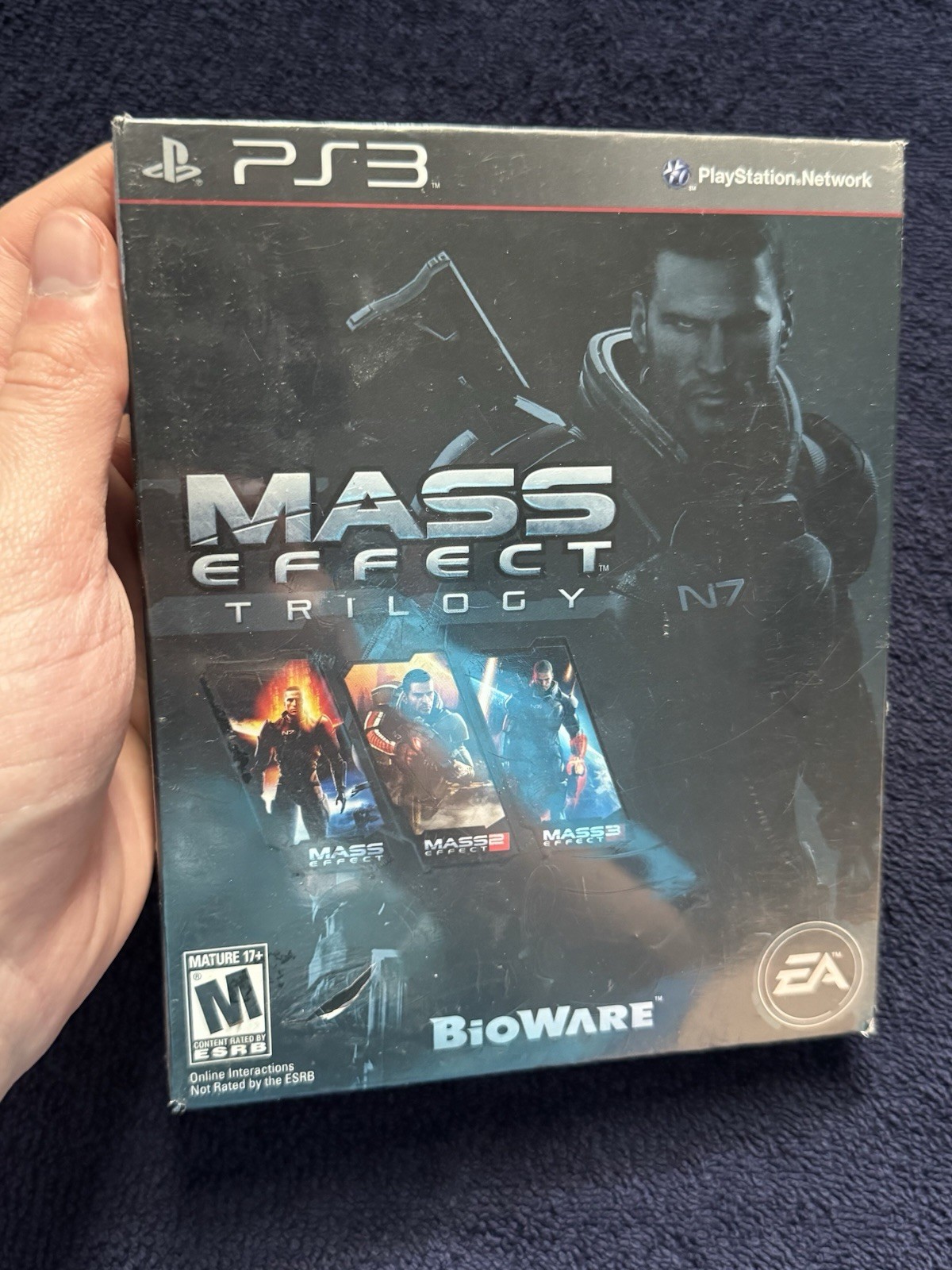 Mass Effect Trilogy PS3 Playstation 3 2012 NEW SEALED SHIPS FAST Electronic Arts