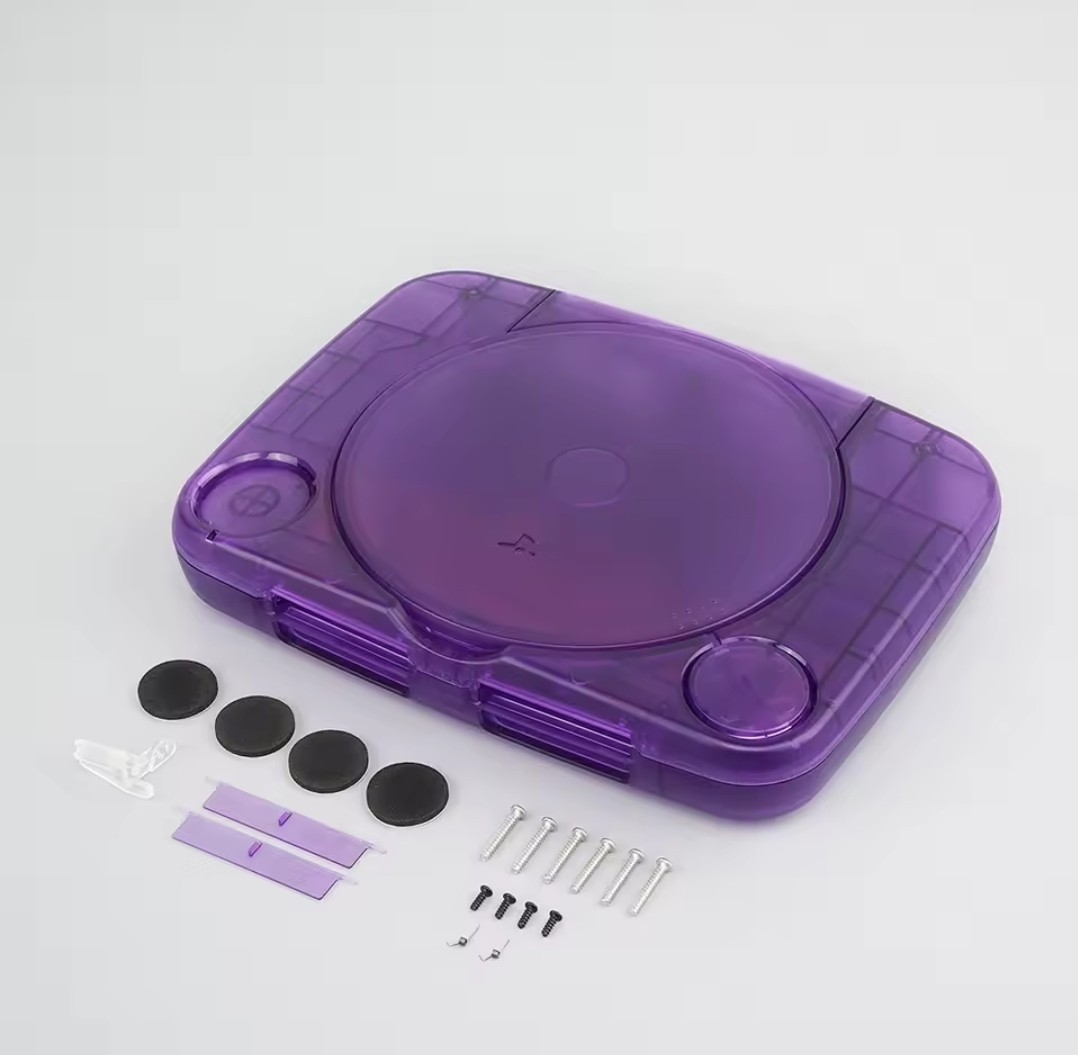 PS1 Console Replacement Shell Console Case SCPH 00 US Playstation 1 Translucent