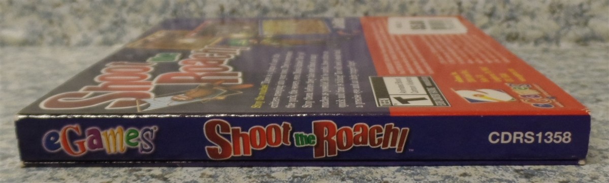 Video Game PC Shoot the Roach eGames NEW SEALED Jewel