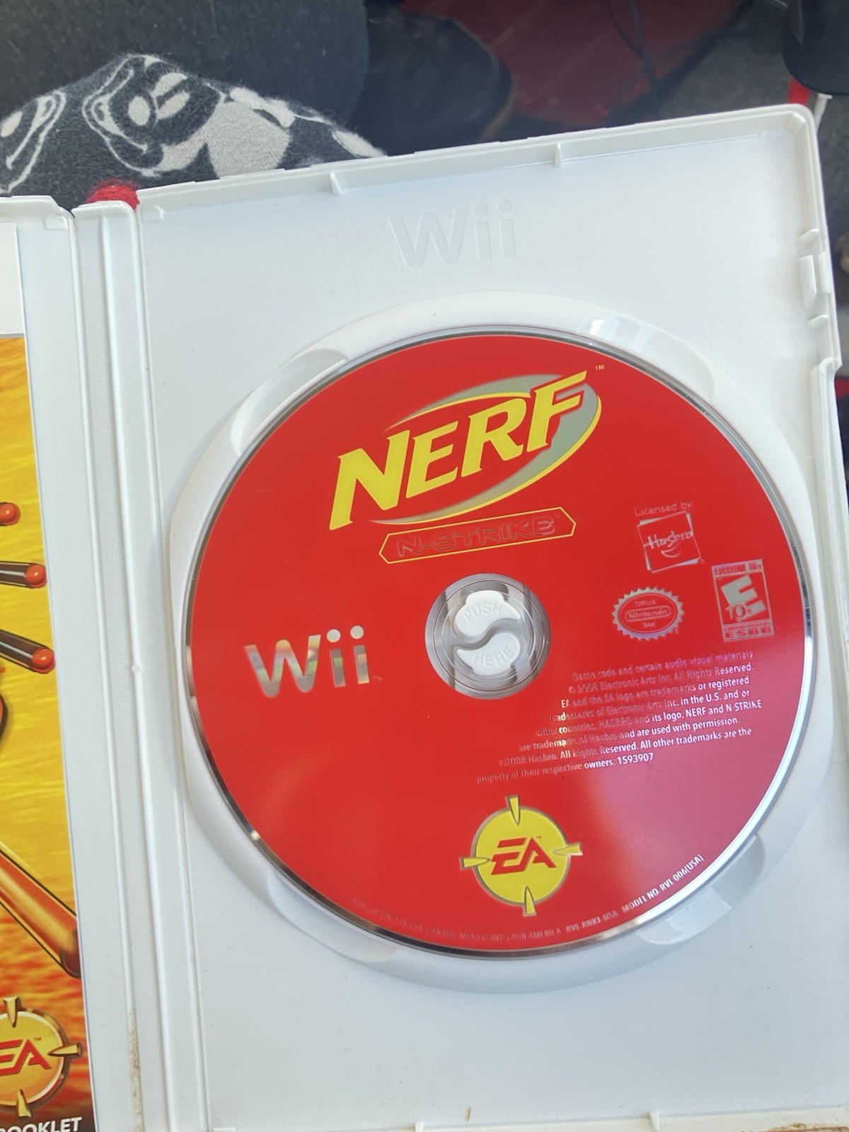 Electronic Arts Nerf N-Strike Nintendo Wii E10+ Everyone 10+ Nerf Series