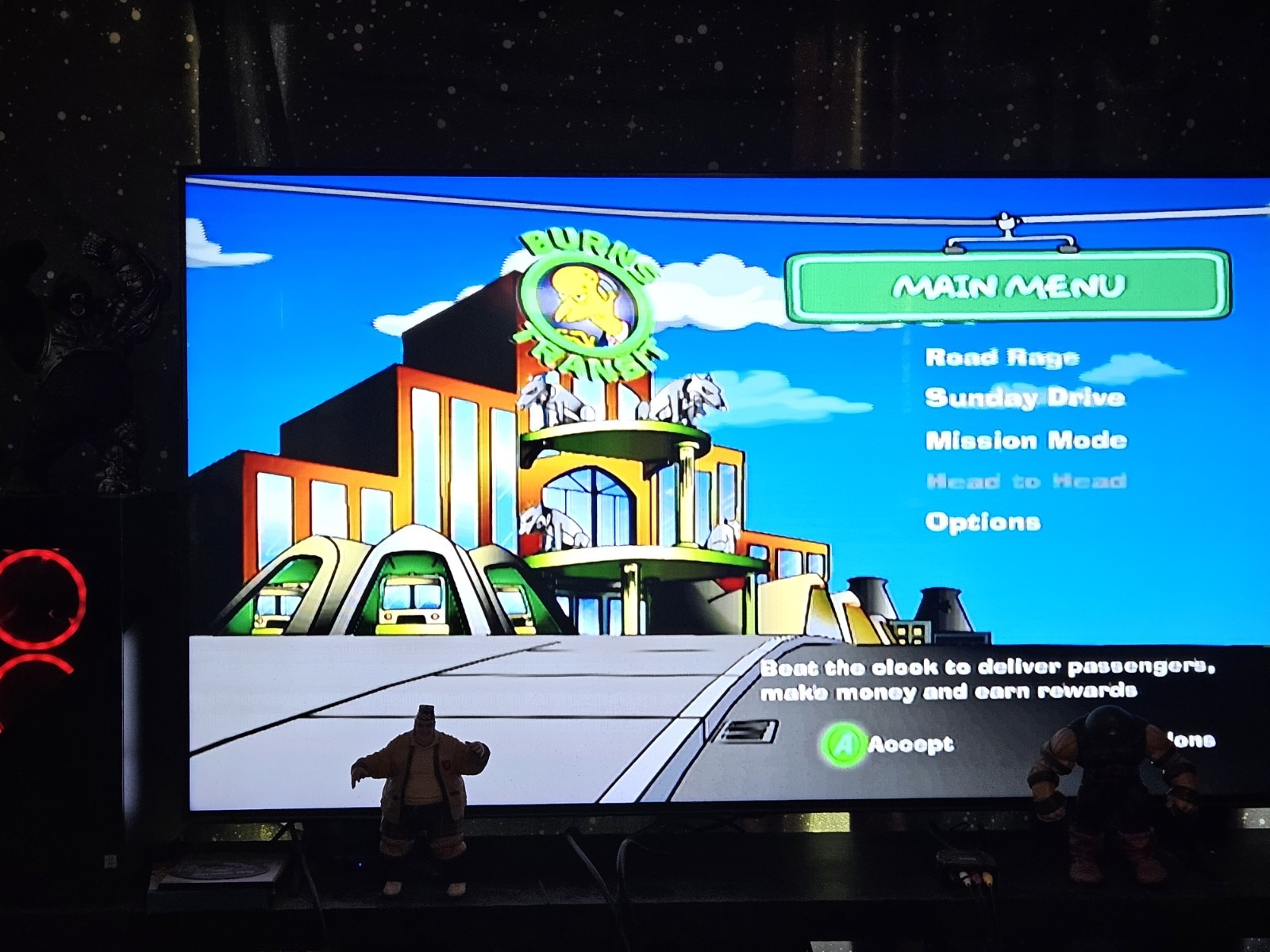The Simpsons Road Rage / Microsoft Xbox / CIB / Clean / Tested / Read