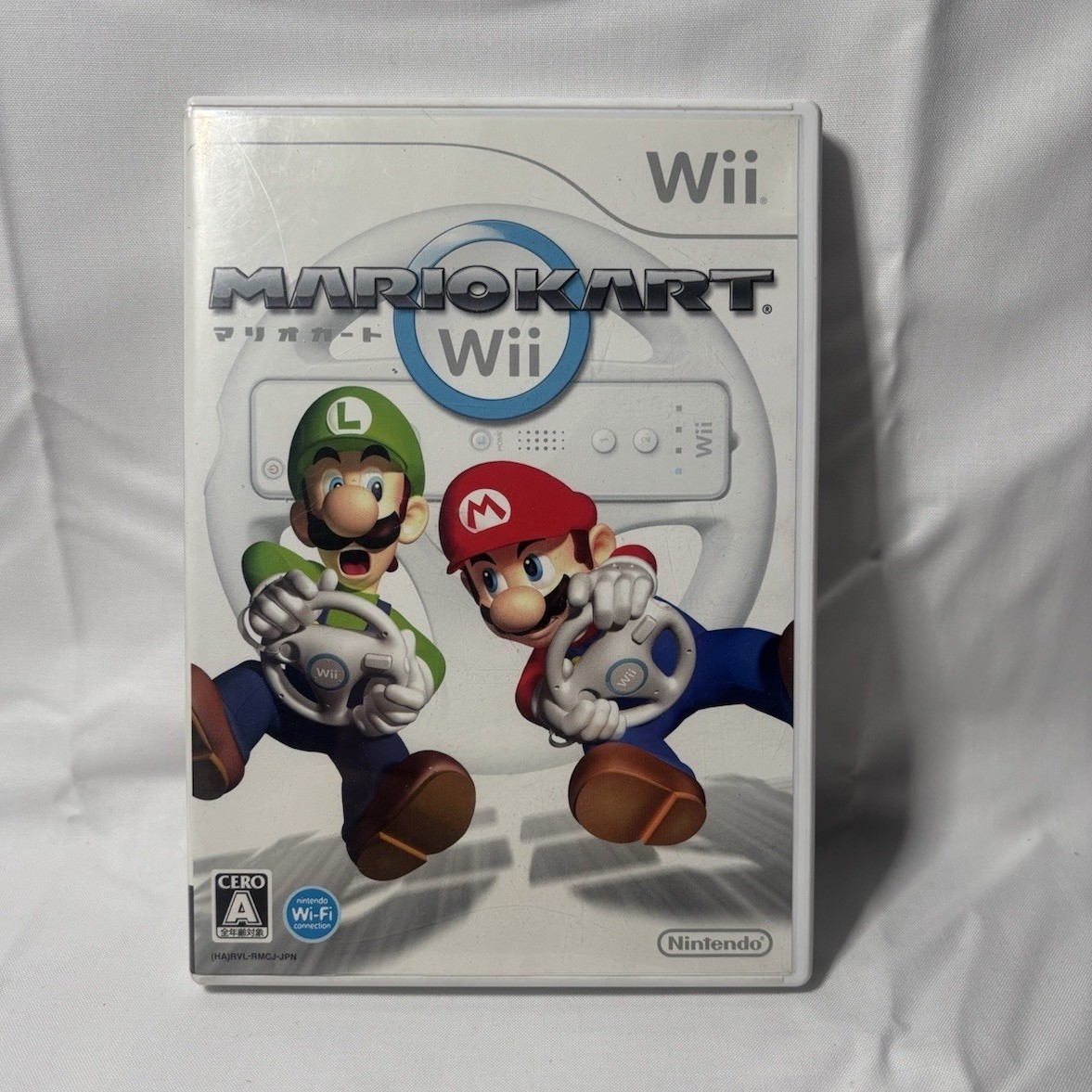 Nintendo Mario Kart Wii for Nintendo Wii NTSC-J (Japan) CERO A Complete Manual