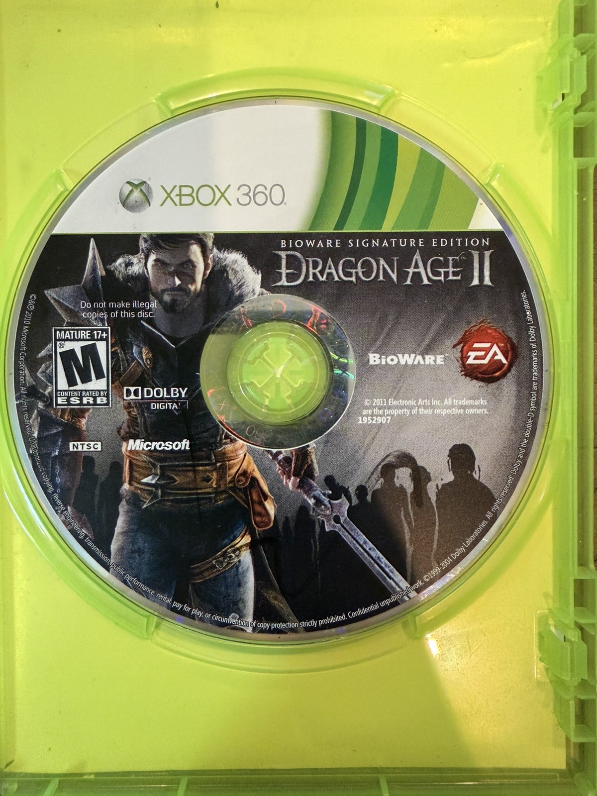 Dragon Age II: BioWare — Signature Edition; Boxed (Microsoft Xbox 360, 2011)