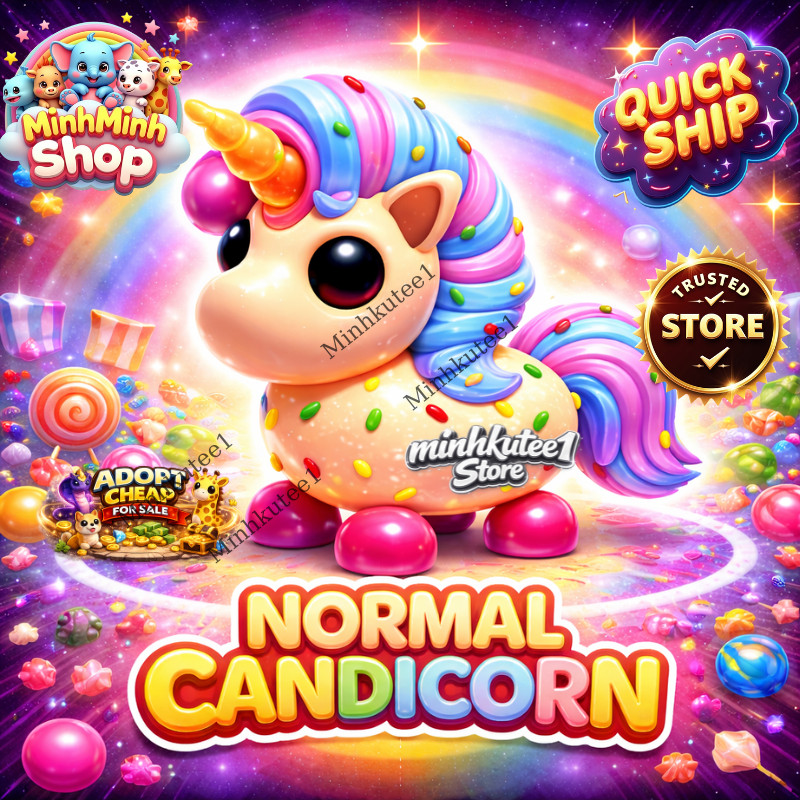 ✨ Adopt M2e FR Fly Ride + Normal Candicorn Combo – Cheap Pet | Fast Delivery