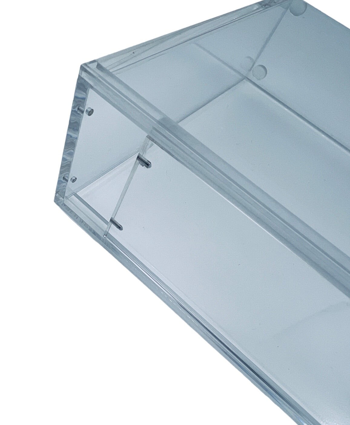 UV PROTECTED Acrylic Box Playstation 1 Dreamcast Double CD Disc Case Magnet Lock