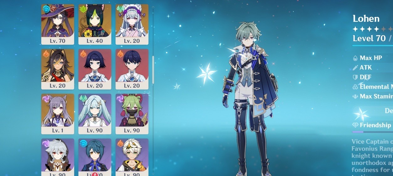 READ DESC Genshin impact Na server AR 60 50+ 5 stars high pity citlali skin