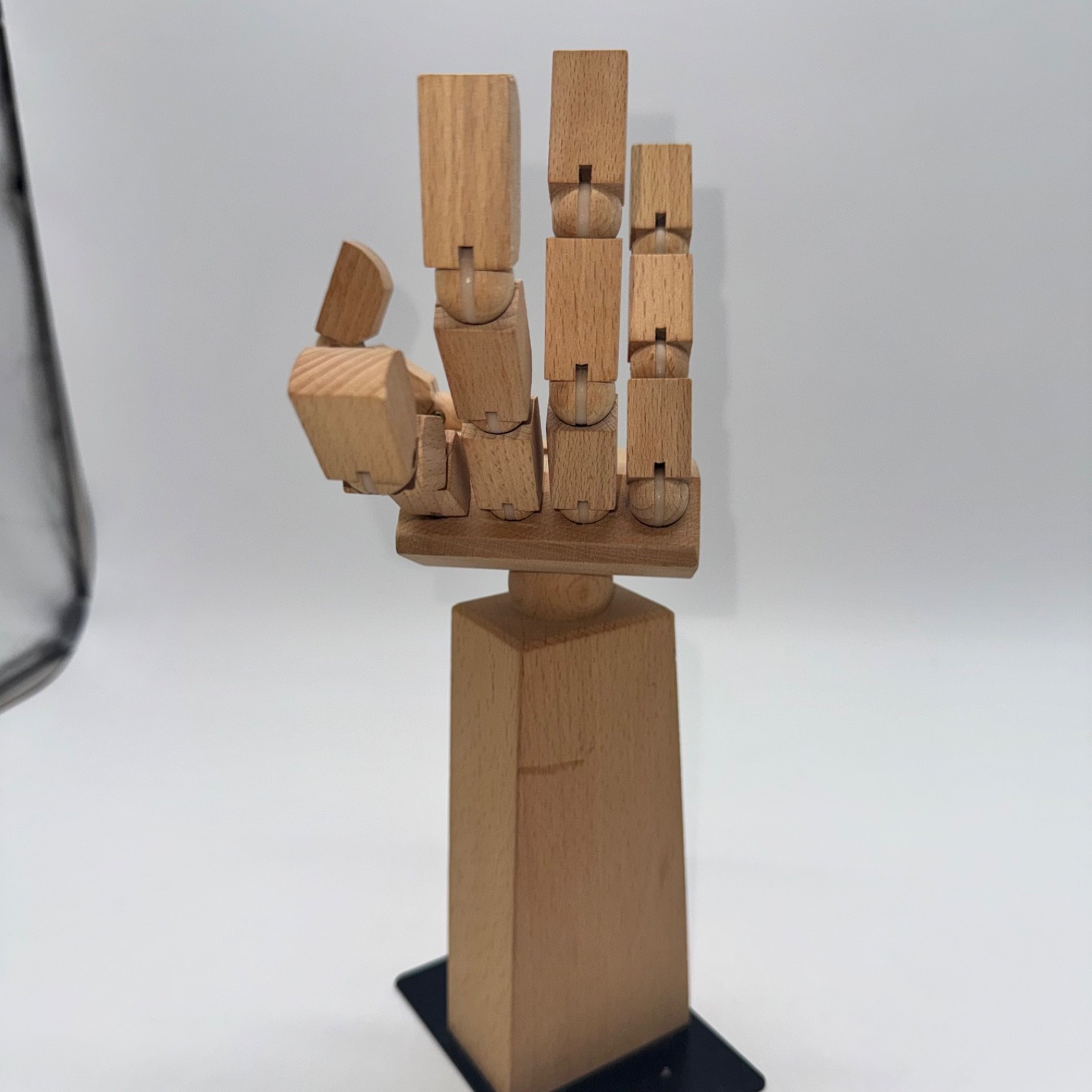 Ikea LANESPELARE LÅNESPELARE Accessories Stand Moveable Hand, Solid Wood