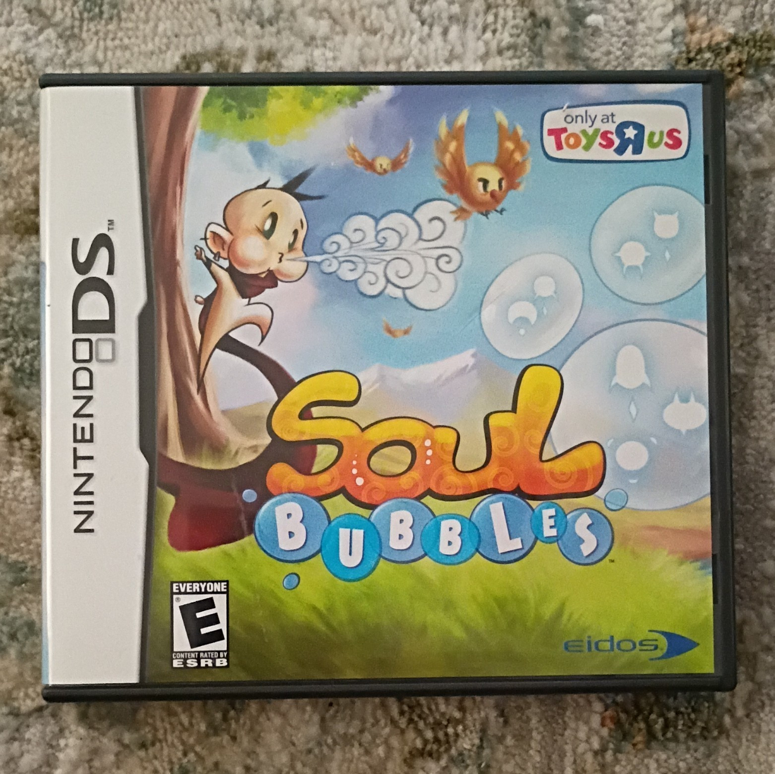 Eidos Soul Bubbles Nintendo DS Toys R Us Exclusive w/ Manual Puzzle E 2008
