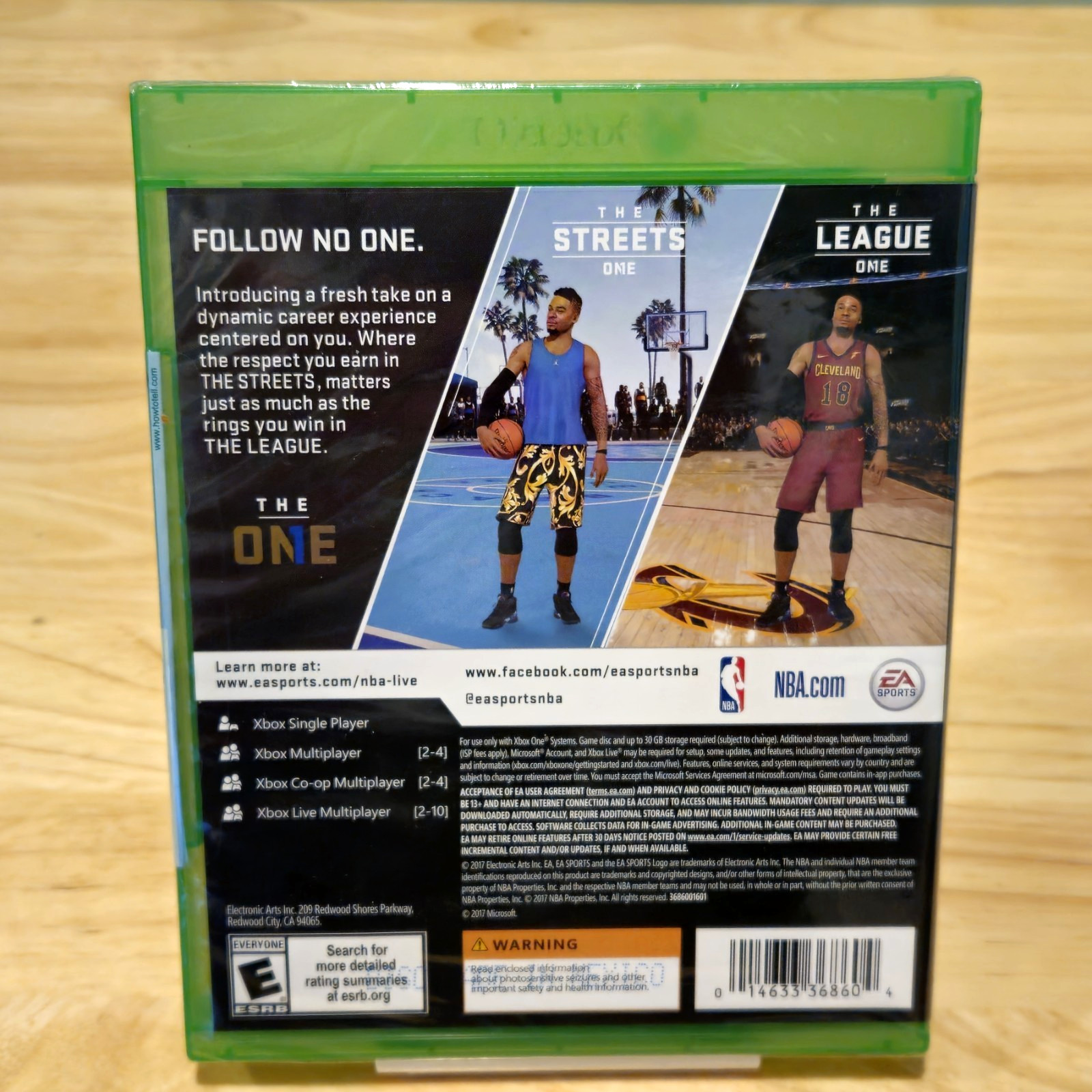 NBA Live 18 (Xbox One, 2017) Brand New Sealed