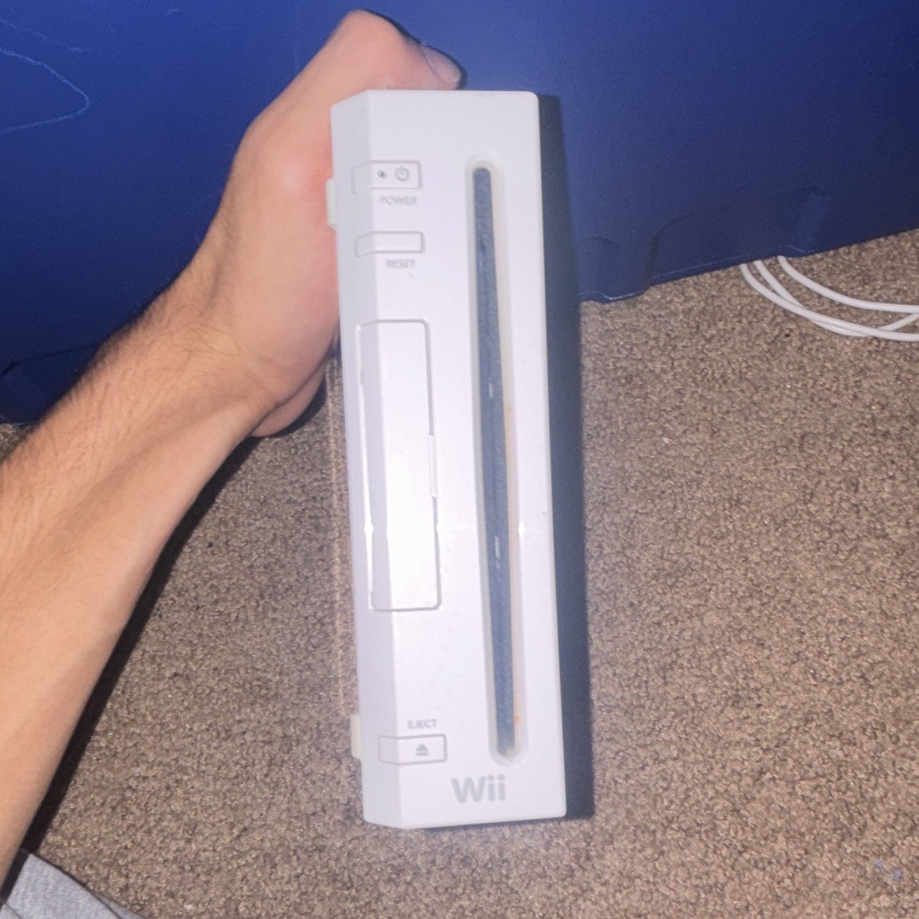 Nintendo Wii RVL-001 White Console w/ Wii Remote Wi-Fi 480p NTSC-U/C