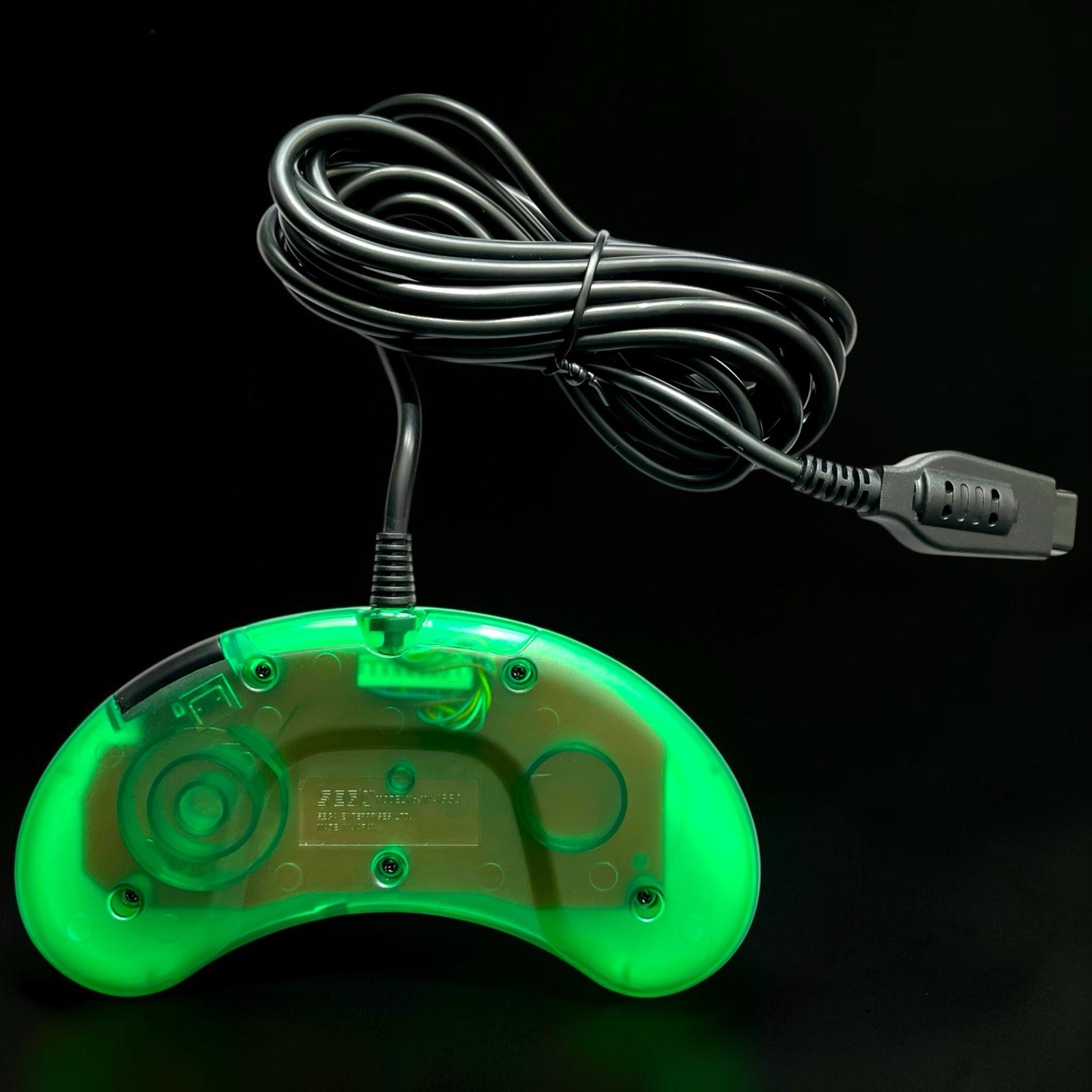 Custom SEGA Genesis 6 Button Controller Funtastic Jungle NEW 10FT Cable MK-1653