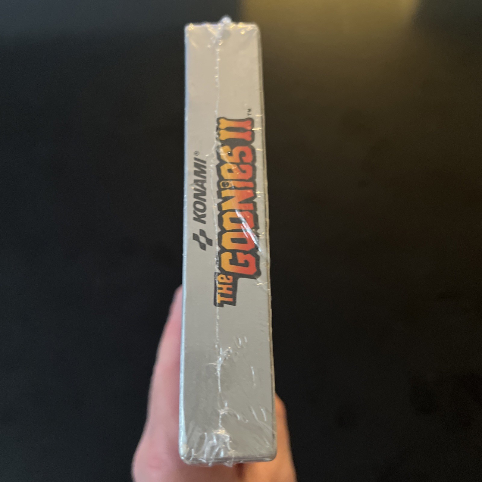 The Goonies II Nintendo NES Cartridge Case/Original Game Box, Rewrapped