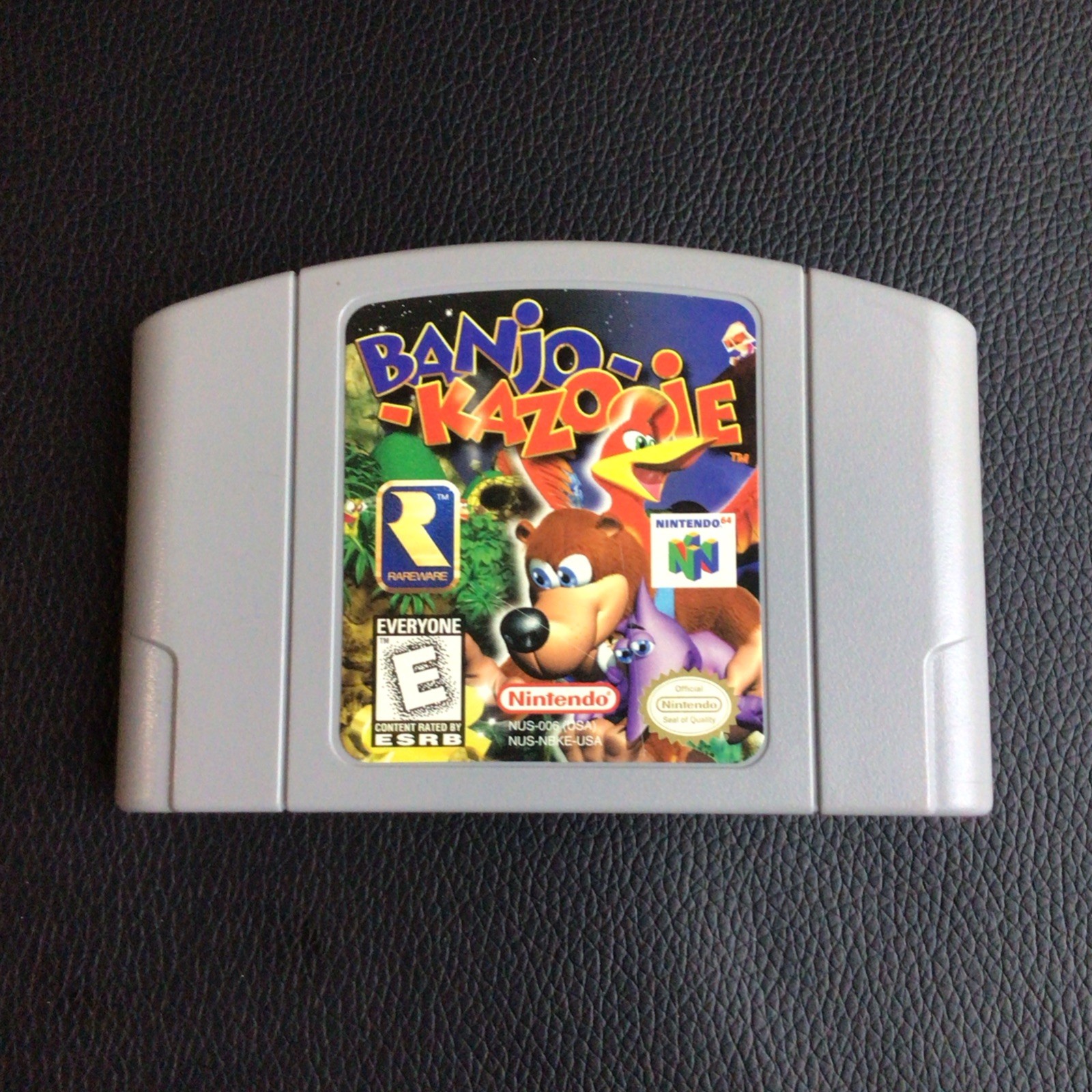 Banjo-Kazooie (Nintendo 64, 1998) Box Manual Complete CIB N64 Good shape