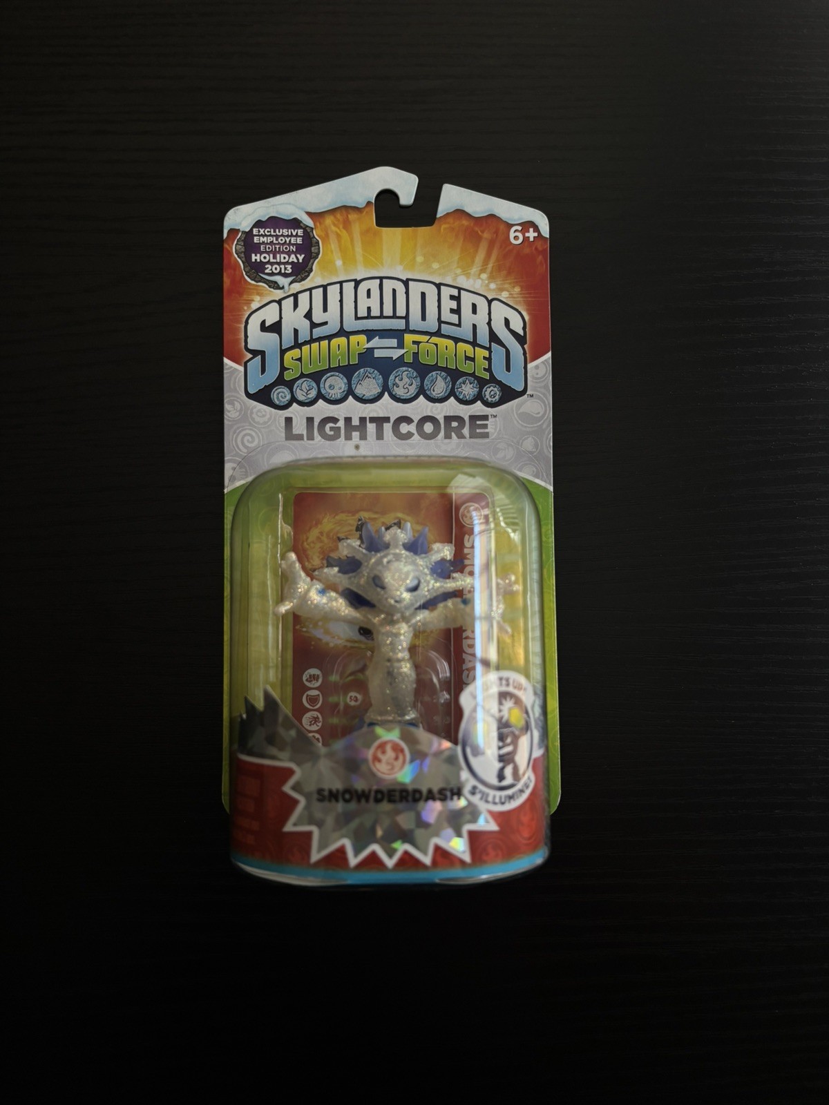 Skylanders Swap Force LIGHTCORE SNOWDERDASH 2013 Exclusive Employee Edition