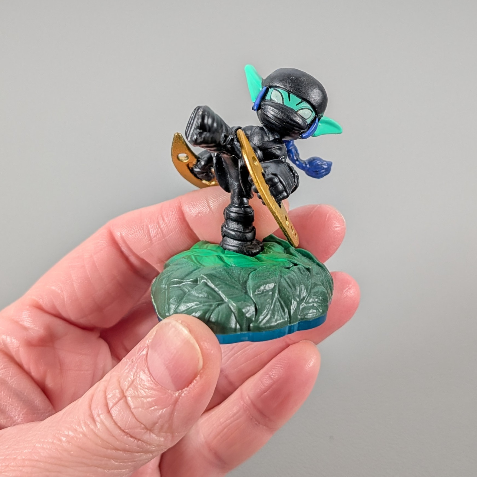 Skylanders Swap Force Figure – Ninja Stealth Elf | Series 3 (Blue Base)