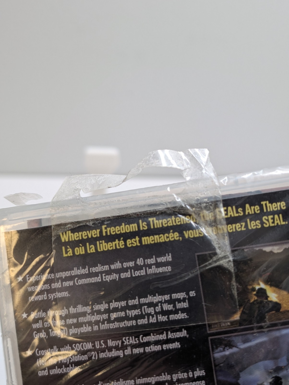 SOCOM U.S NAVY SEALS FireTeam Bravo 2 (Sony PSP) BRAND NEW (BAD SEAL)