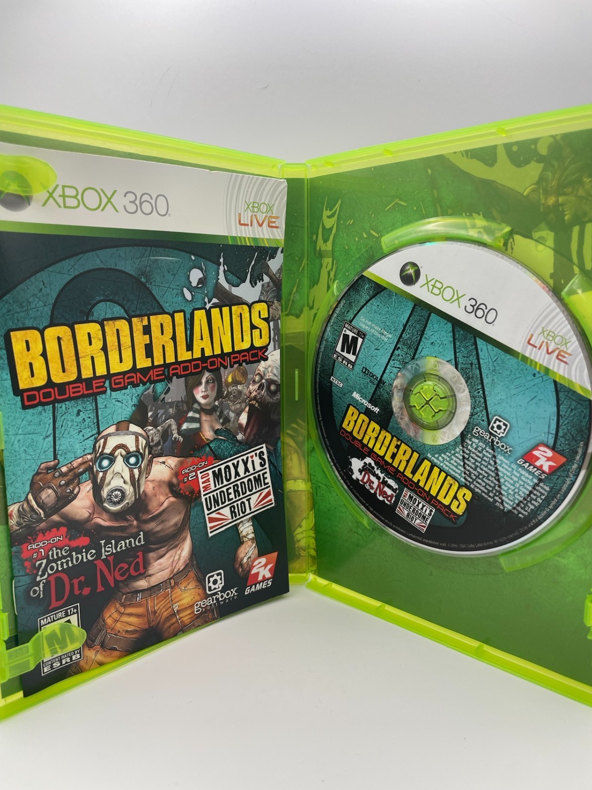 Borderlands Double Game Add-On Pack: The Zombie Island of Dr. Ned & Mad Moxxi’s