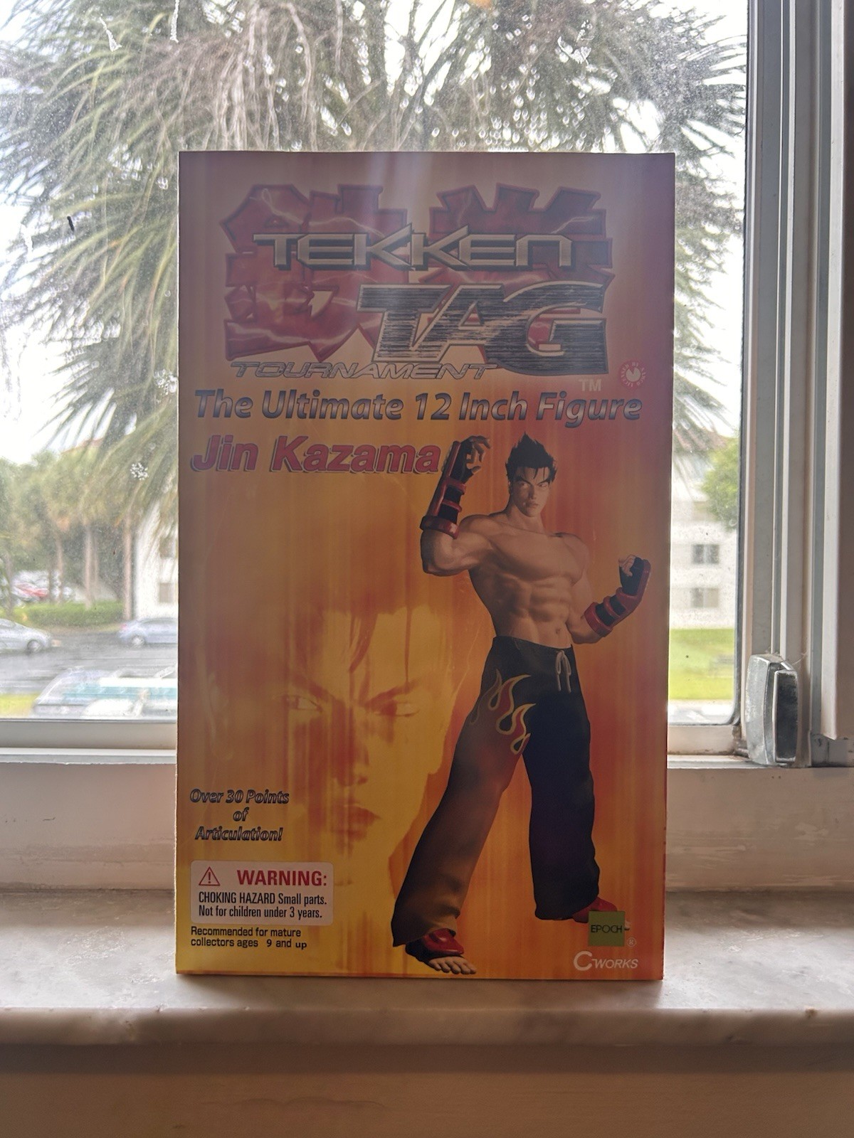 Epoch Jin Kazama 12″ Action Figure Tekken Tag Tournament Articulated 2000