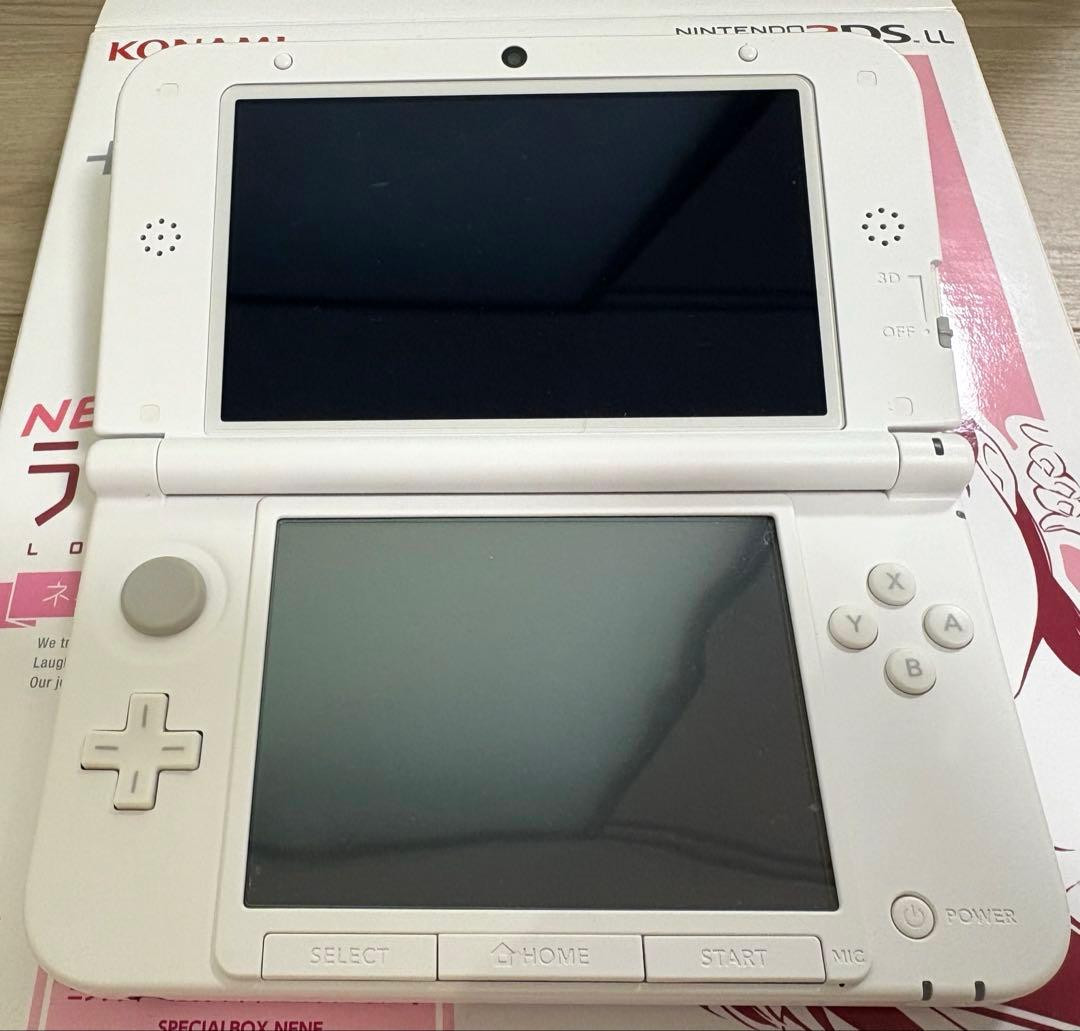 Nintendo 3DS XL LL New Love Plus Nene Deluxe Edition Complete set Box