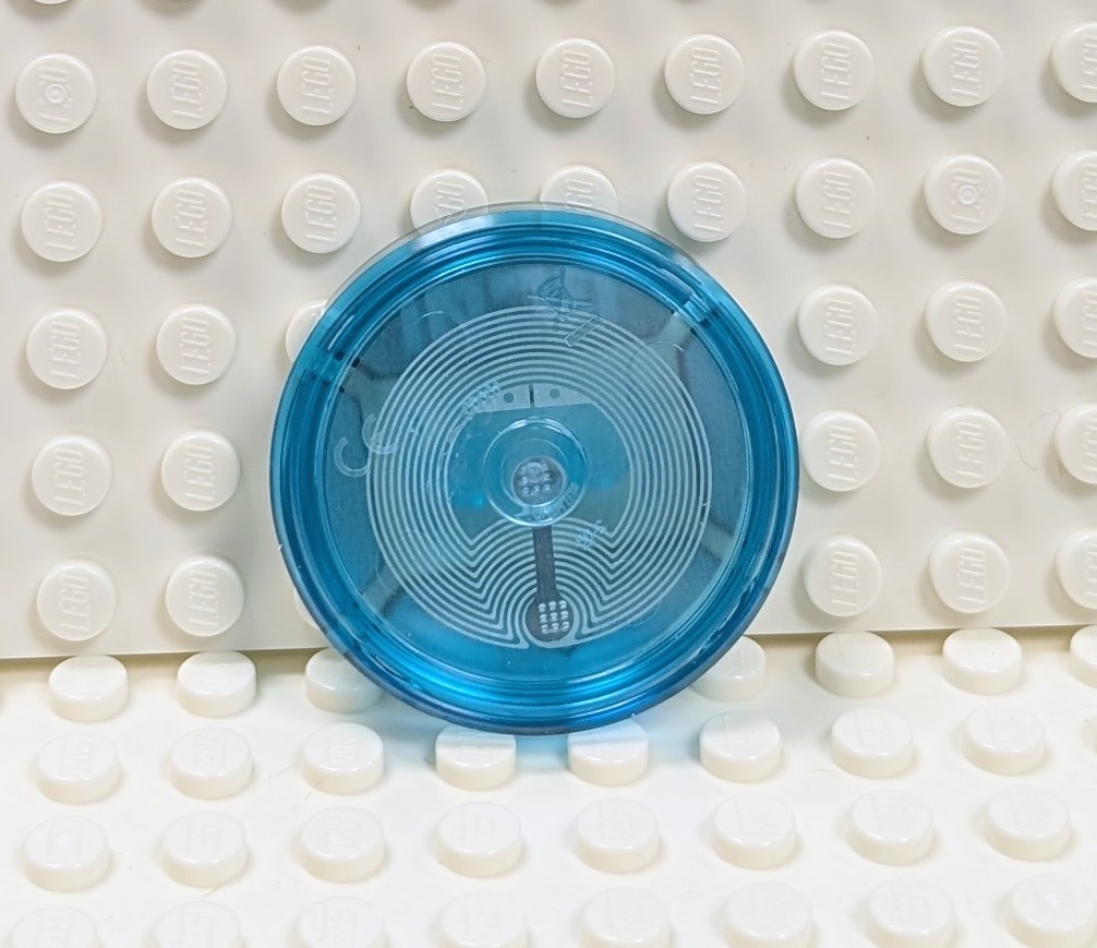 Genuine LEGO Dimensions Bad Cop NFC Toy tag base (from LEGO set #71213)