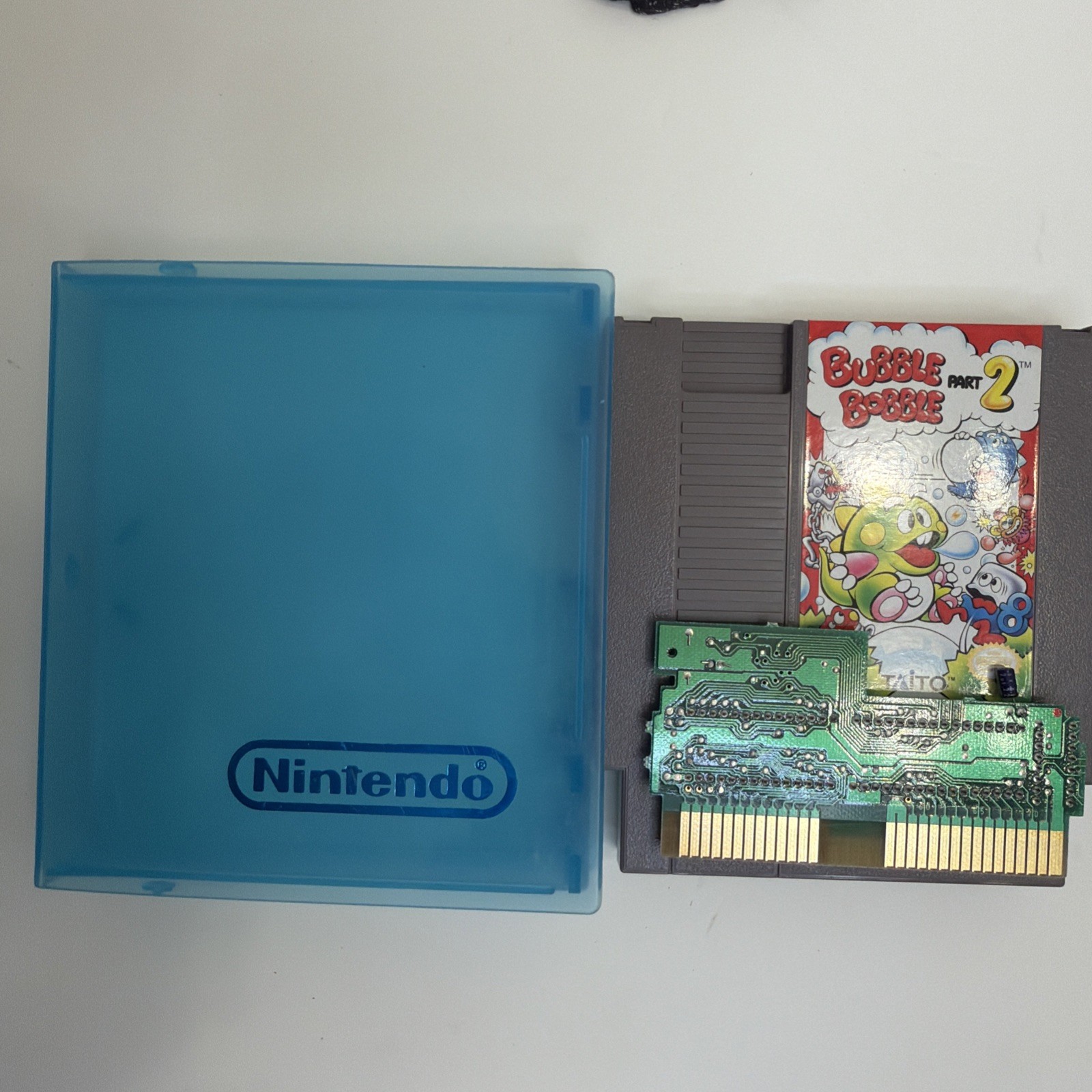 Bubble Bobble Part 2 Nintendo NES +Collector Case Tested Authentic CLEAN