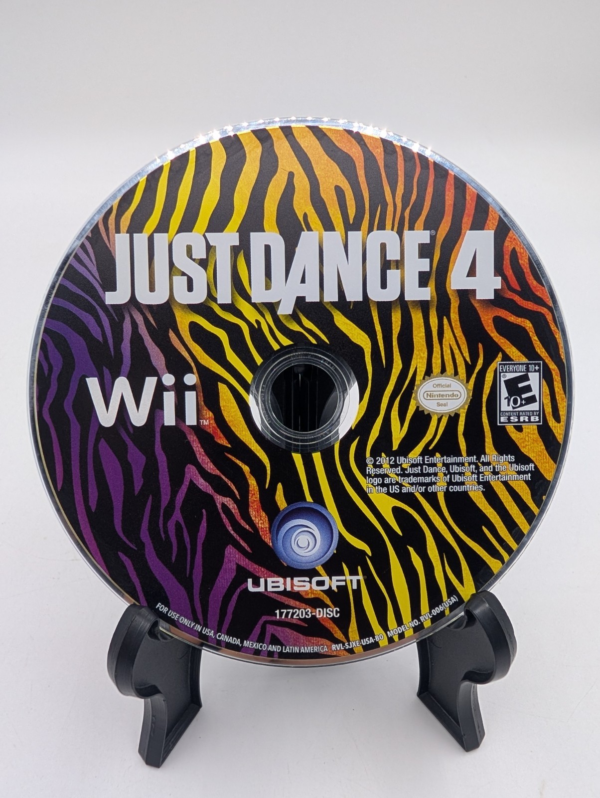 Just Dance 4 (Nintendo Wii, 2012) Complete CIB