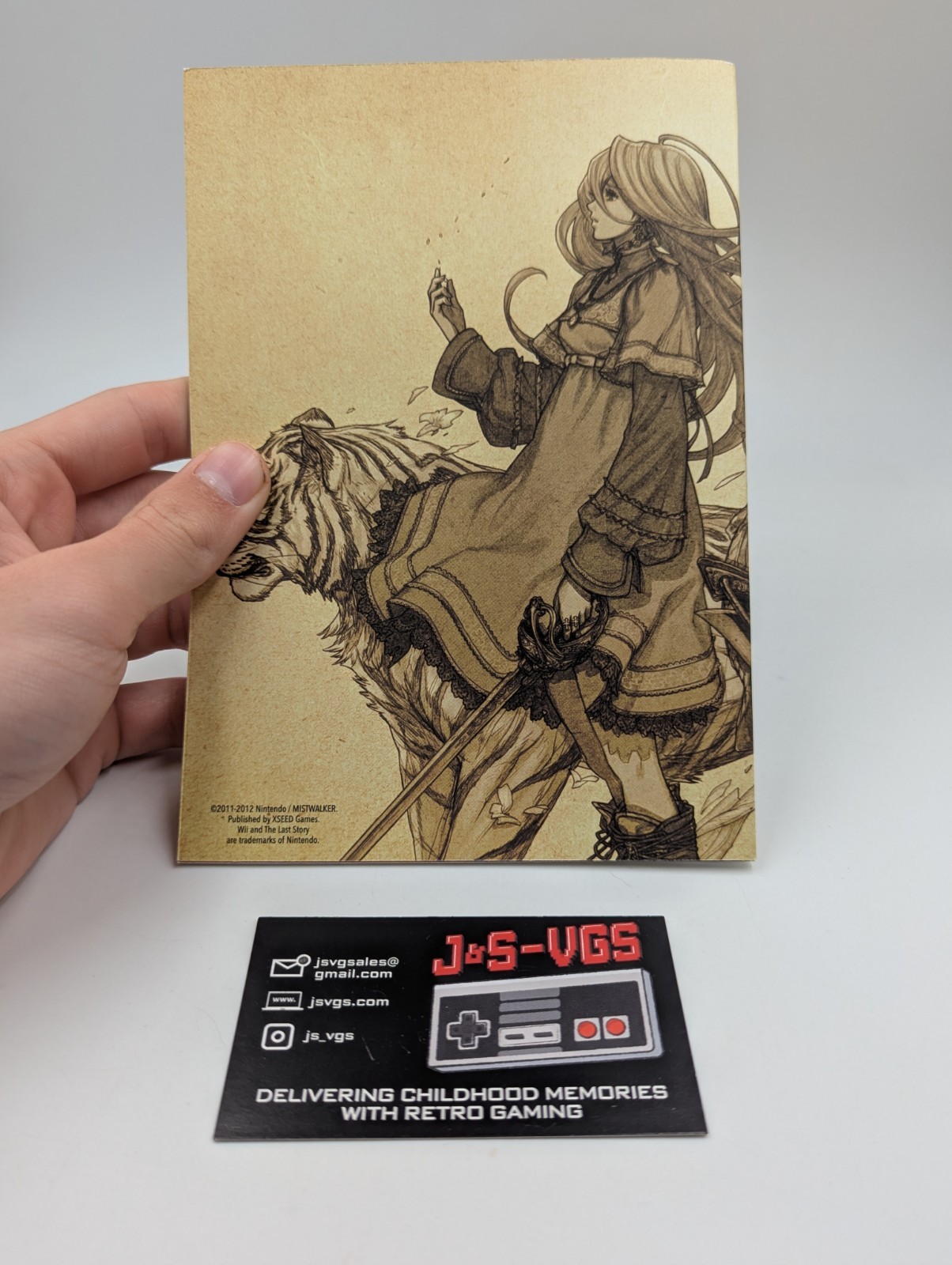 The Last Story Wii CIB w/ Art Book & Soundtrack Tested Working