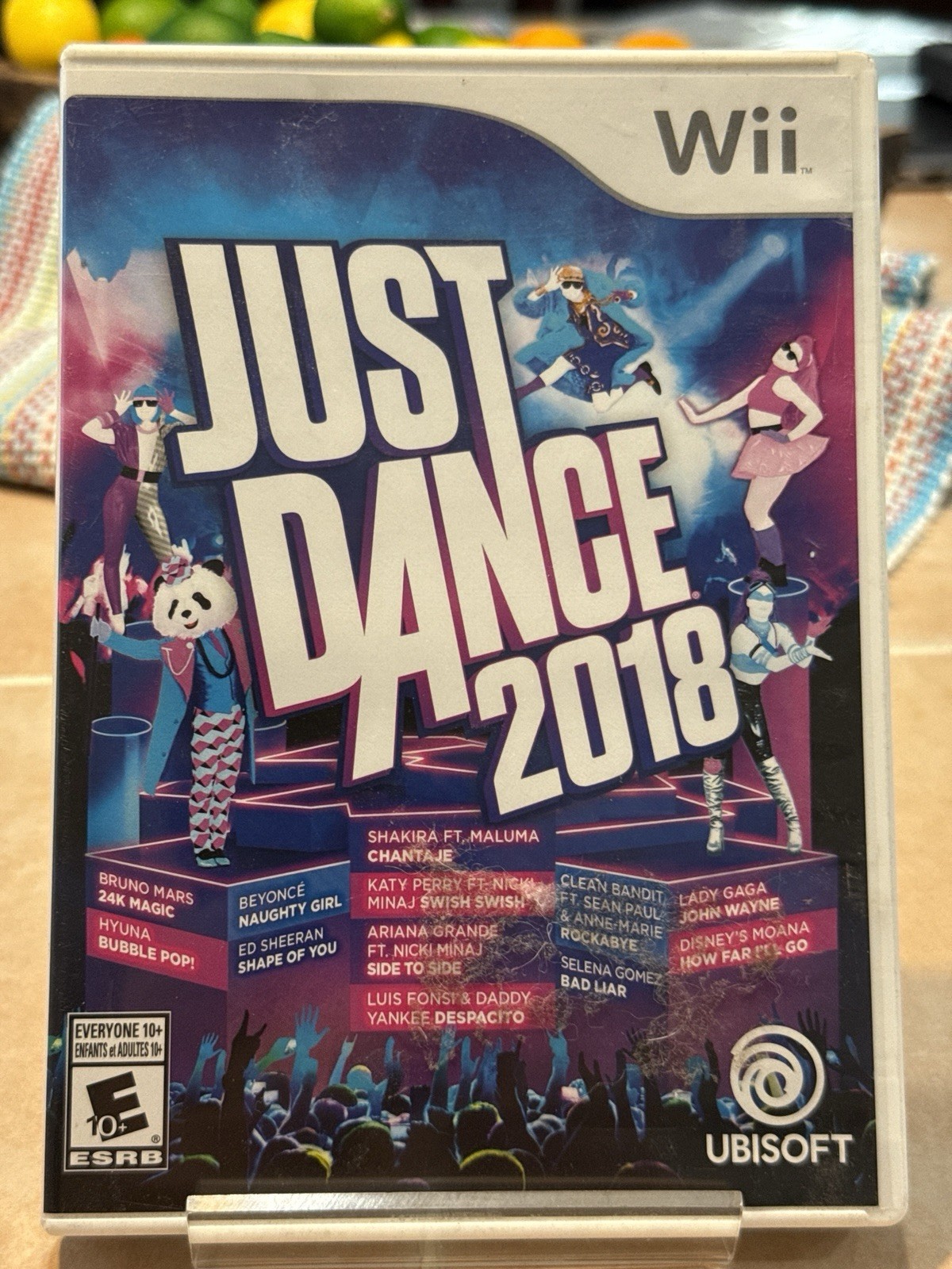 Just Dance 2018 – Nintendo Wii, 2017 – No Manual