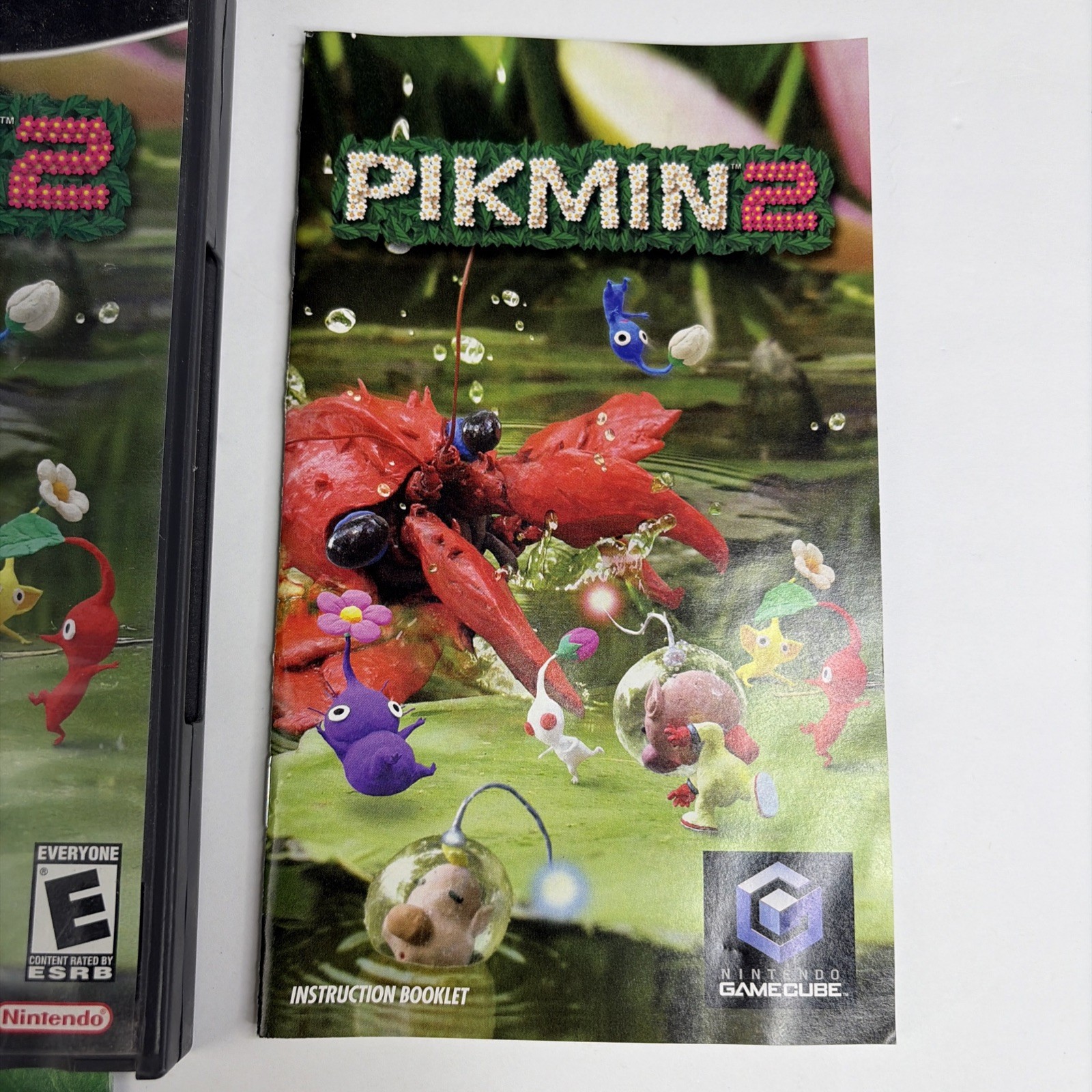 Pikmin 2 GameCube CIB NTSC-U/C Tested Black Label Complete Box Tested
