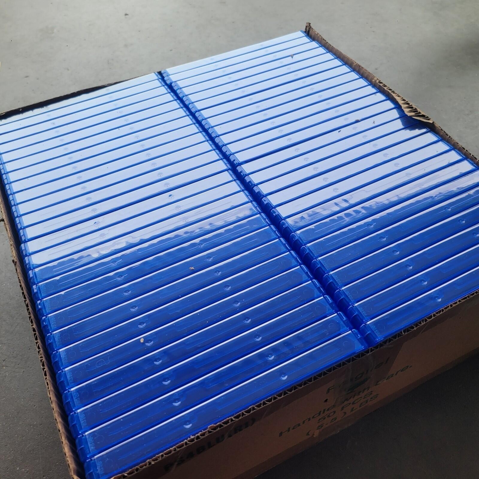 Wholesale Lot of 50 Brand New PS4 / PS5 Game Case Replacement Clear Blue
