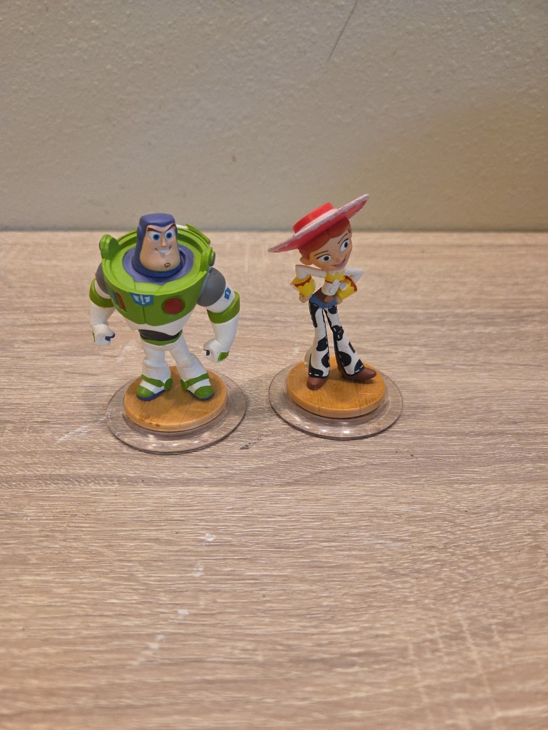 Disney Infinity Toy Story Playset Lot of 2- Buzz & Jessie Figures Collect