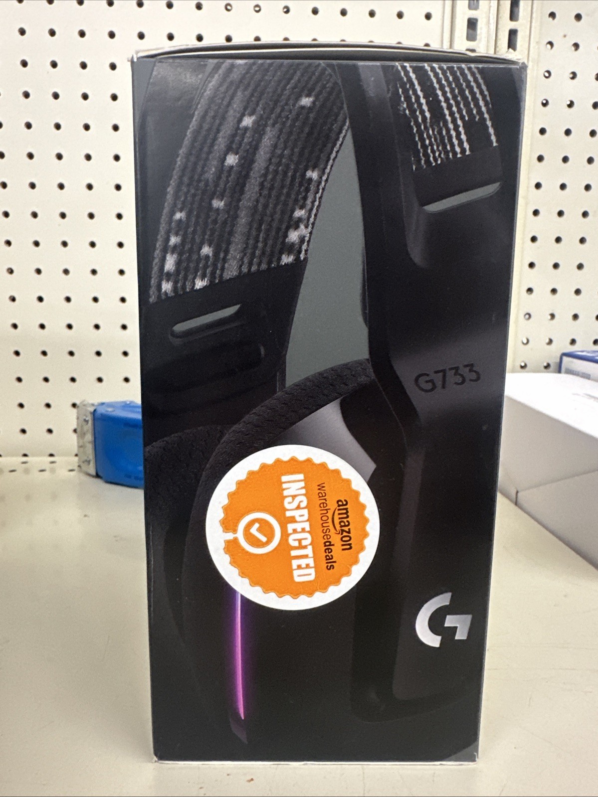 Logitech G733 LIGHTSPEED Wireless Gaming Headset with suspension headband A12